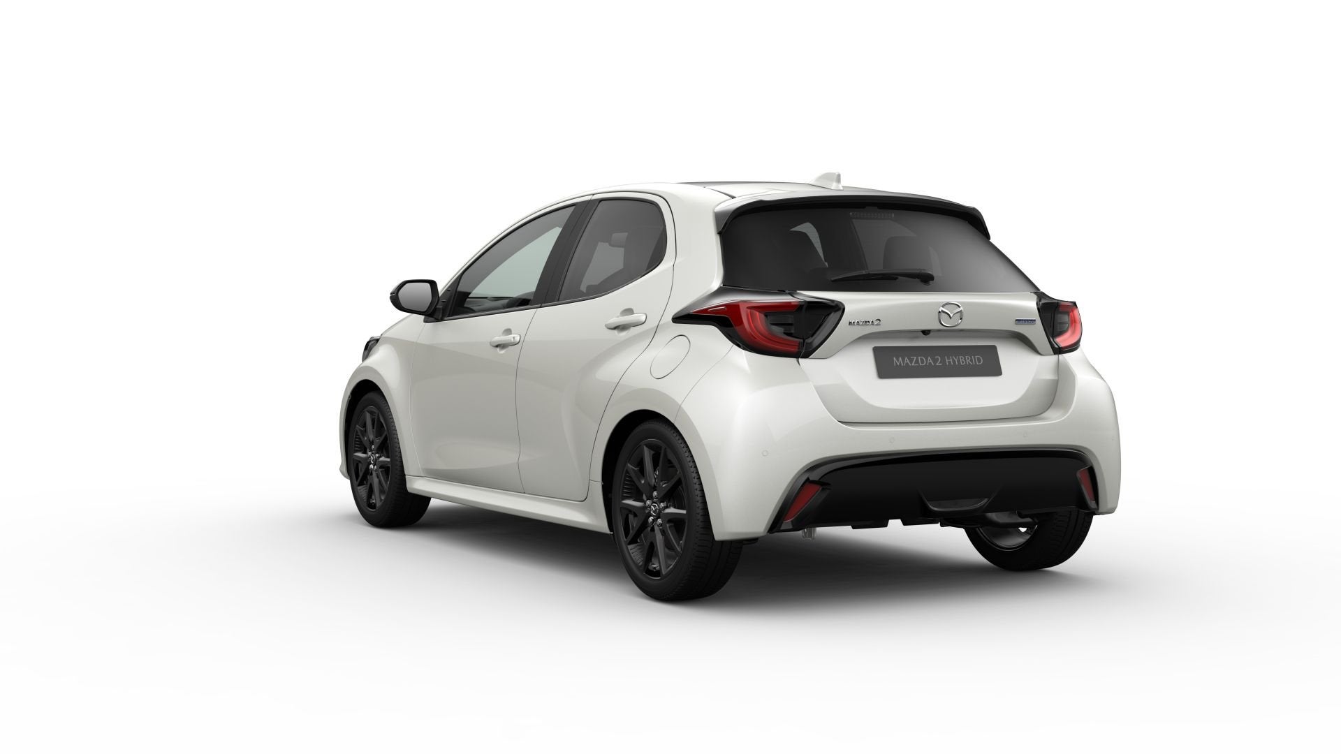 Mazda 2 Hybrid 1.5 Homura Plus AUTOMAAT NAVI | ACHTERUITRIJC, Auto's, Dealer onderhouden, Zwart, 1490 cc, Bedrijf