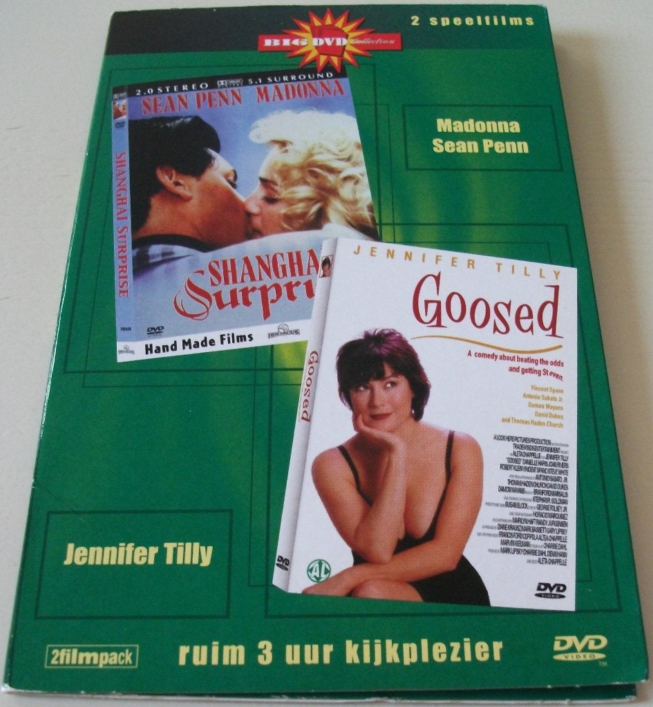 Dvd *** SHANGHAI SURPRISE & GOOSED *** 2-Filmpack, Engels, Alle leeftijden, Nederlands, Overige genres