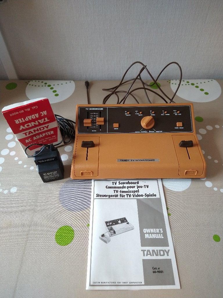 Vintage Tandy TV Scorebord type 60-9001 / 1978, Ophalen