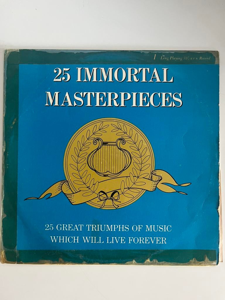 25 immortal masterpieces, Cd's en Dvd's, Ophalen of Verzenden, Gebruikt, Overige formaten, Aziatisch