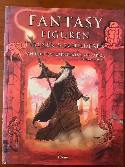 Fantasyfiguren tekenen en schilderen, Hobby en Vrije tijd, Verzenden, Zo goed als nieuw, Boek of Gids