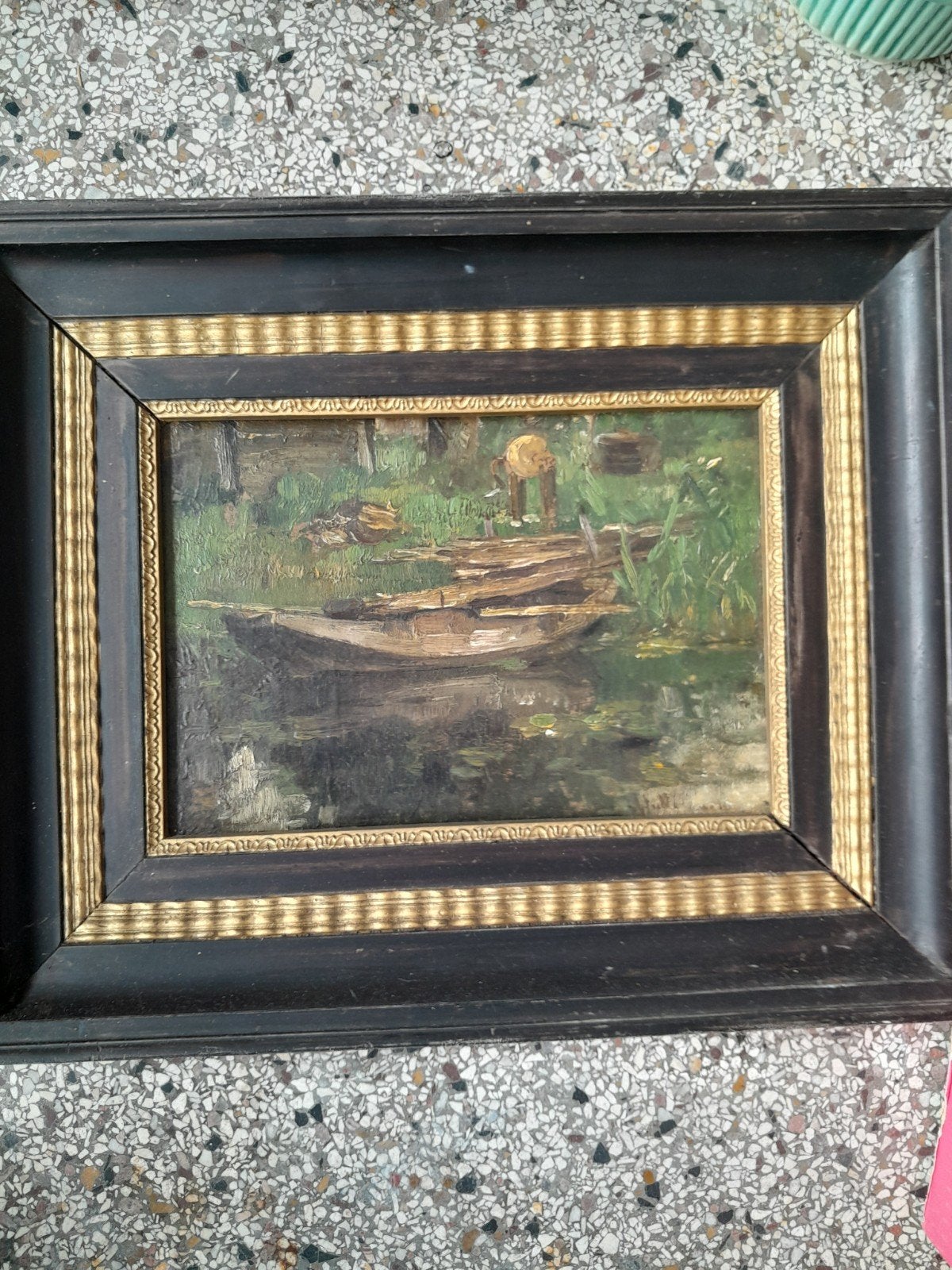 Haagse school schilderij. Gesigneerd., Antiek en Kunst, Ophalen of Verzenden