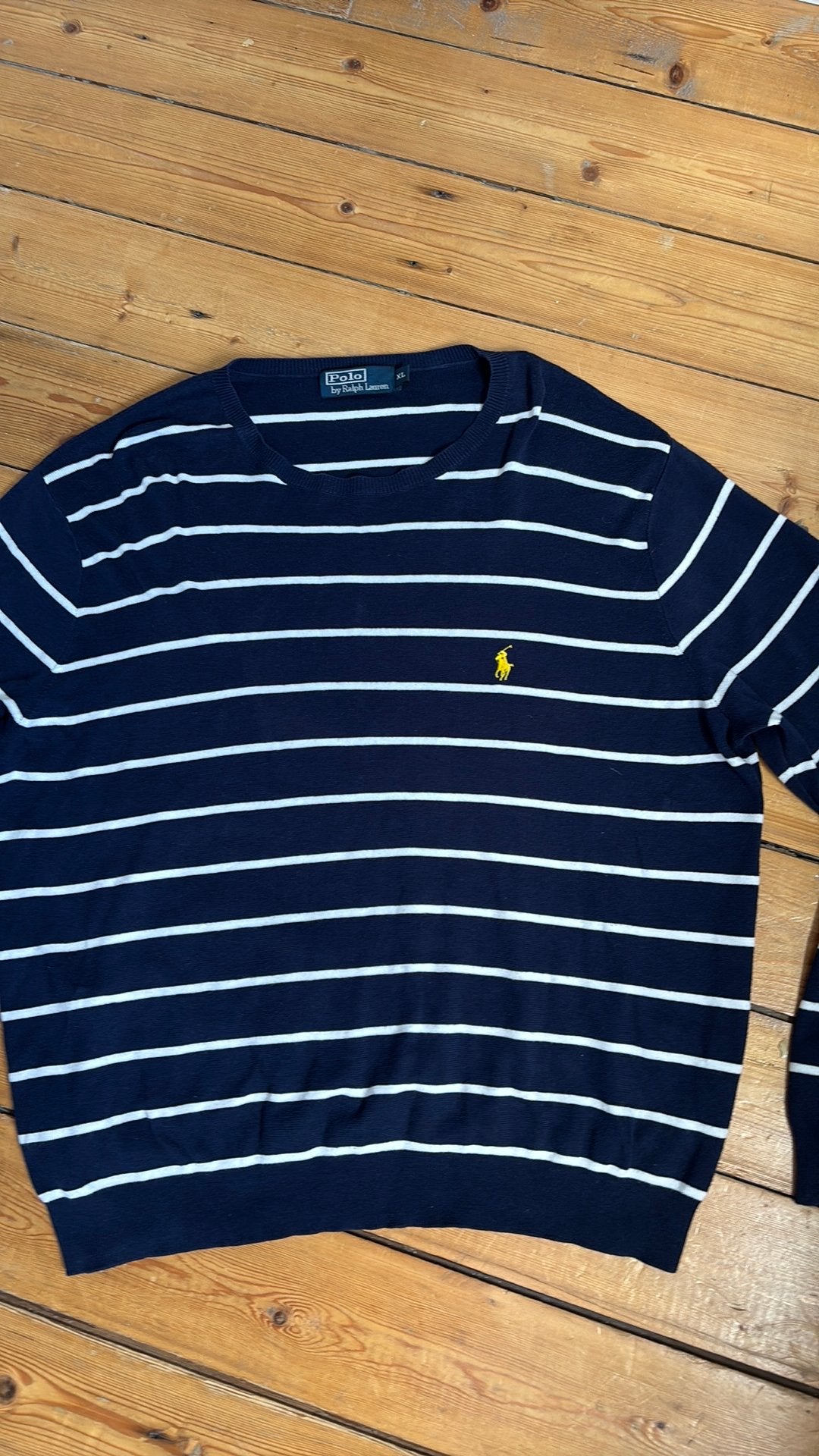 Polo Ralph Lauren xl strepen trui, Ophalen of Verzenden, Zo goed als nieuw, Maat 56/58 (XL)