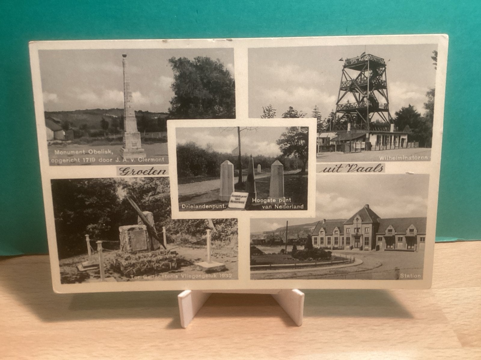 Vaals: Drielandenpunt, Wilhelminatoren,         603, Verzamelen, Ophalen of Verzenden, 1920 tot 1940, Gelopen, Limburg