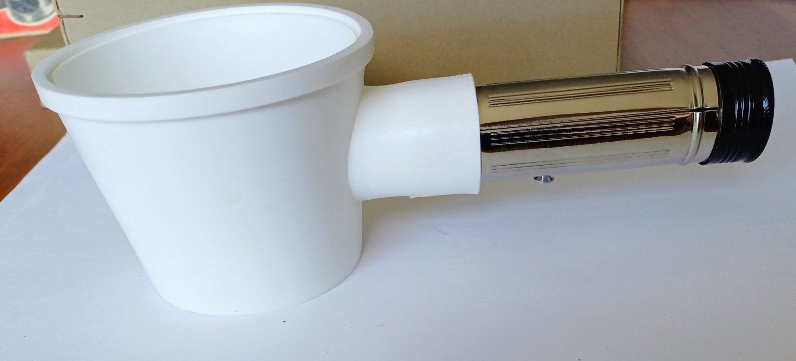 Vintage Hellsicht Lupe / Torch Magnifier – 10,0 Dioptrie, Ophalen, Zo goed als nieuw, Vergrootglas of Loep