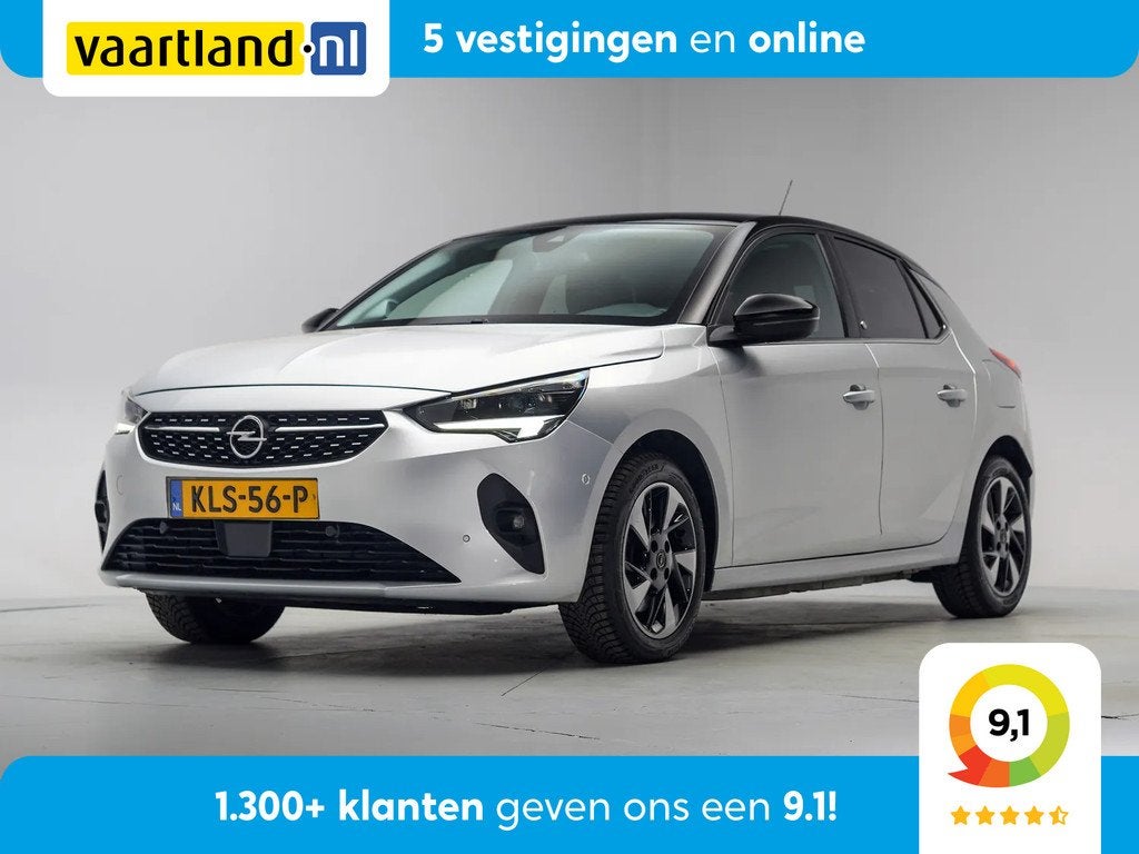 Opel CORSA-E E-ELEGANCE 50KWH AUT [Apple/Android Navi Camera, Auto's, Opel, Gebruikt, Leder, 1430 kg, Automatische klimaatregeling