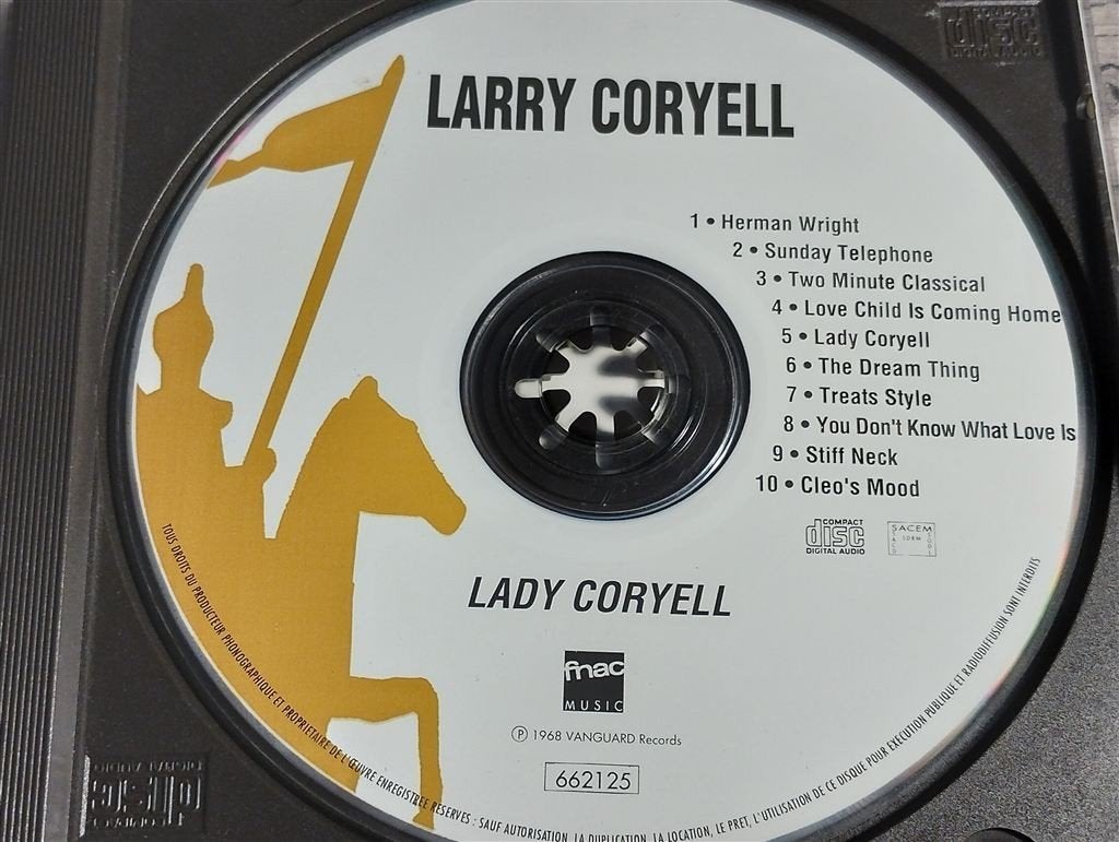 Larry Coryell ‎– Lady Coryell, Ophalen of Verzenden, Gebruikt, Poprock