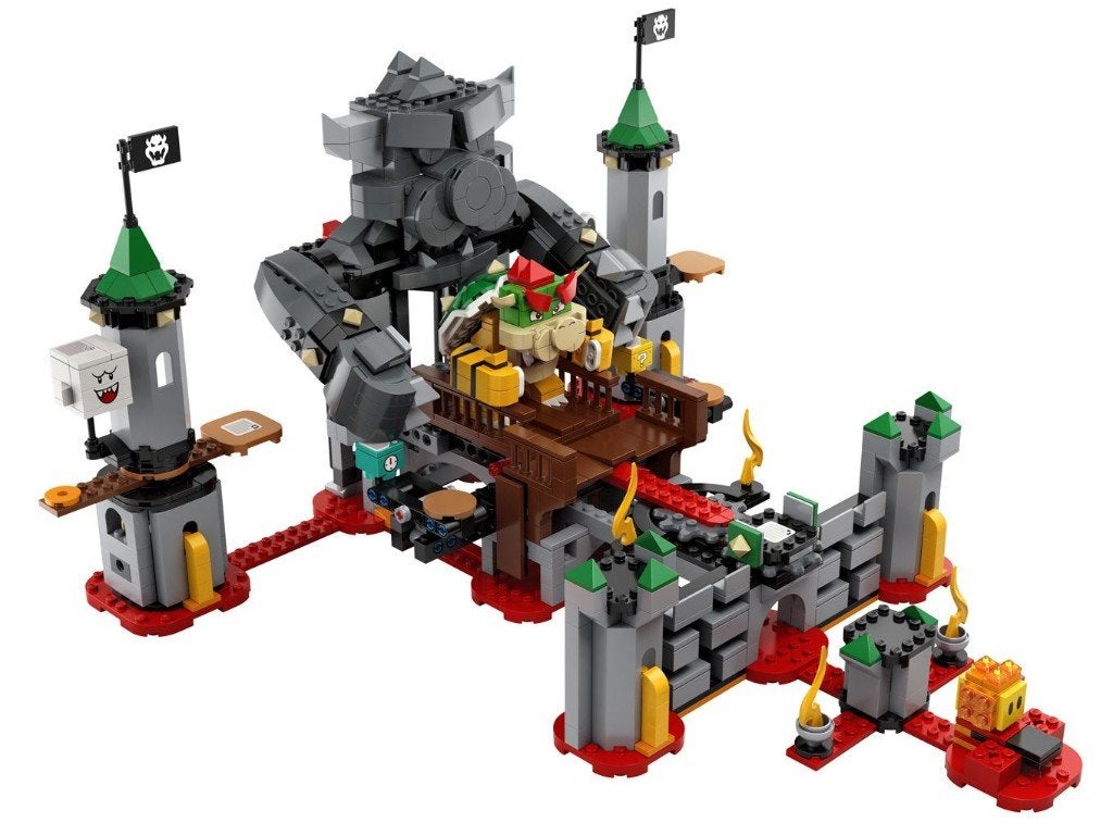 LEGO Super Mario Uitbreidingsset: Eindbaasgevecht (71369), Overige thema's, Lego, Ophalen of Verzenden, Zo goed als nieuw