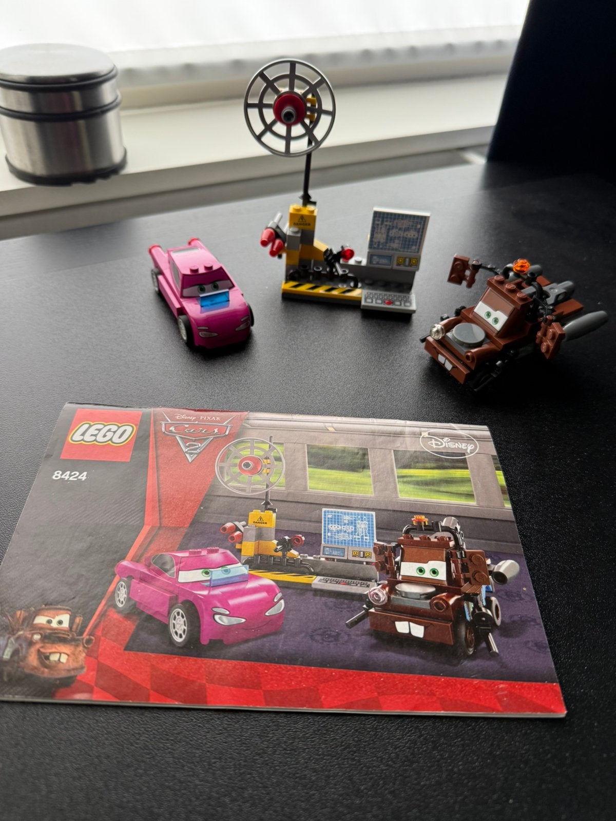 Lego 8424 Car’s Takels Spionnenafdeling, Ophalen, Overige thema's, Lego, Zo goed als nieuw