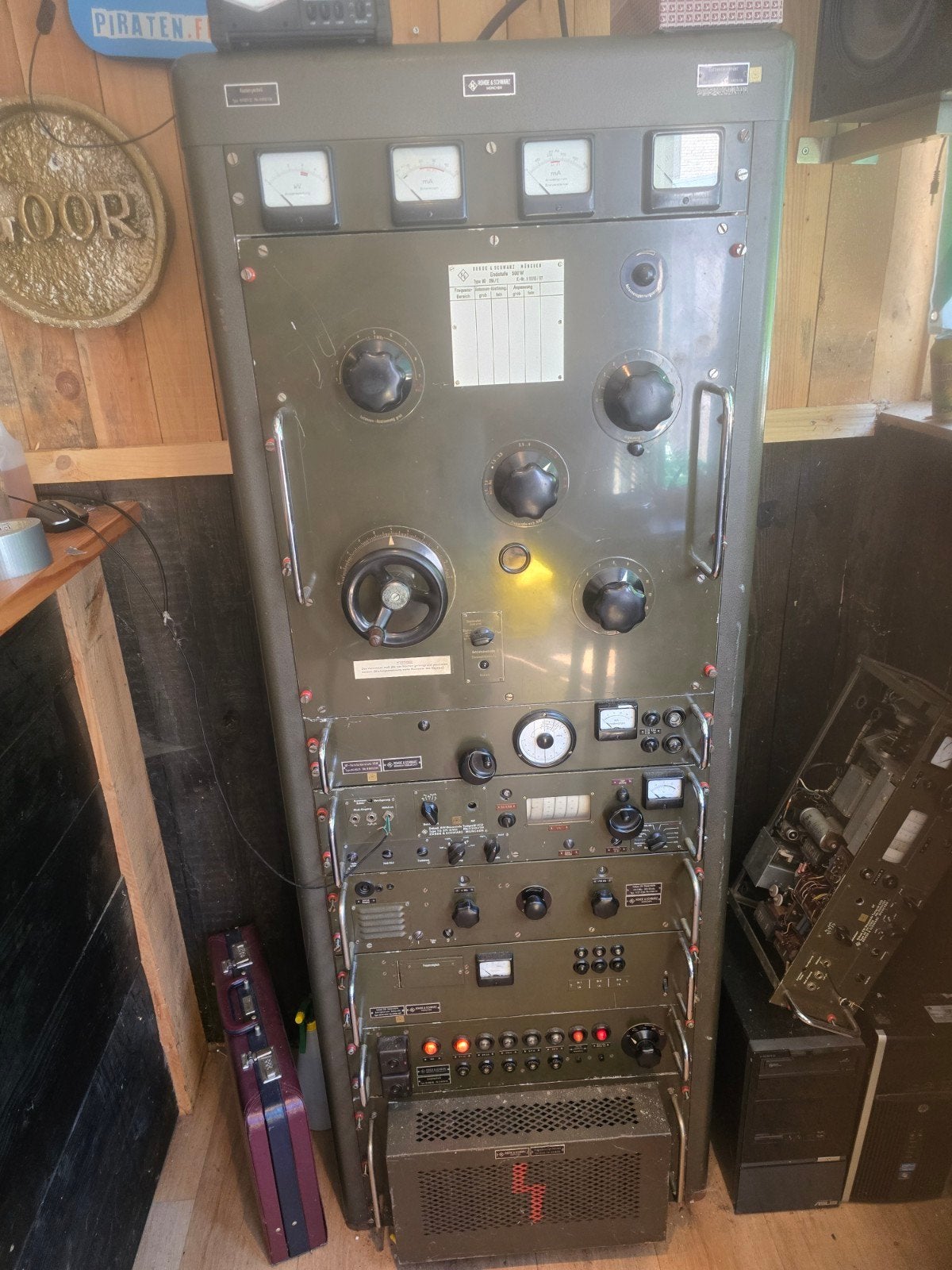 rohde & schwartz sk-050, Ophalen, Gebruikt