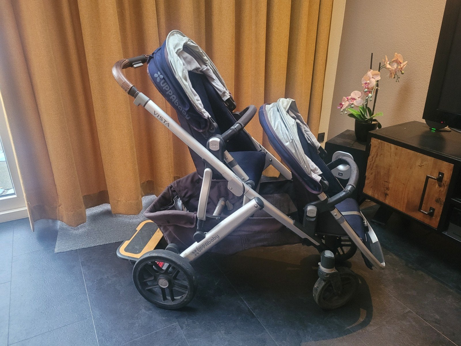 Uppa Vista kinderwagen, Ophalen, Gebruikt, Voetenzak