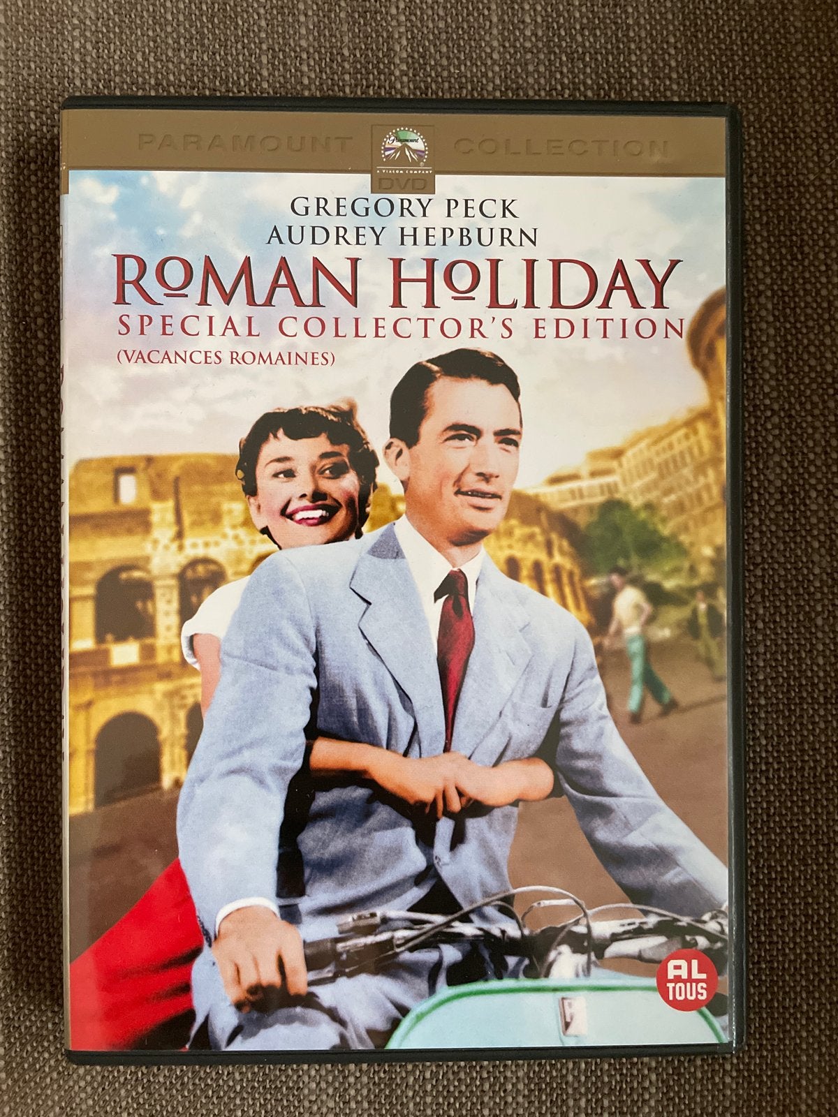 Roman Holiday - Special Collector's Edition dvd, Cd's en Dvd's, Alle leeftijden, Ophalen of Verzenden, 1940 tot 1960, Zo goed als nieuw