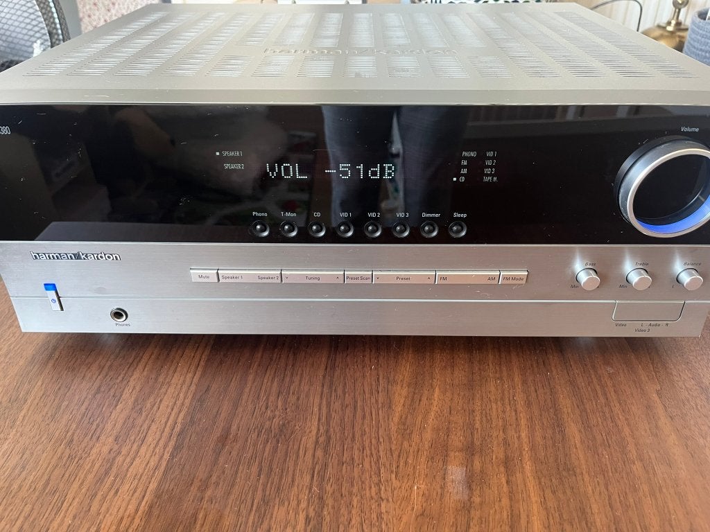 Harman Kardon HK3380, Gebruikt, 60 tot 120 watt, Stereo, Ophalen