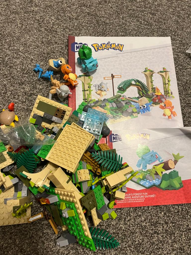 Mega  Pokémon lego Bulbasaur's Forest Fun & Jungle Ruins, Kinderen en Baby's, Speelgoed | Duplo en Lego, Ophalen of Verzenden