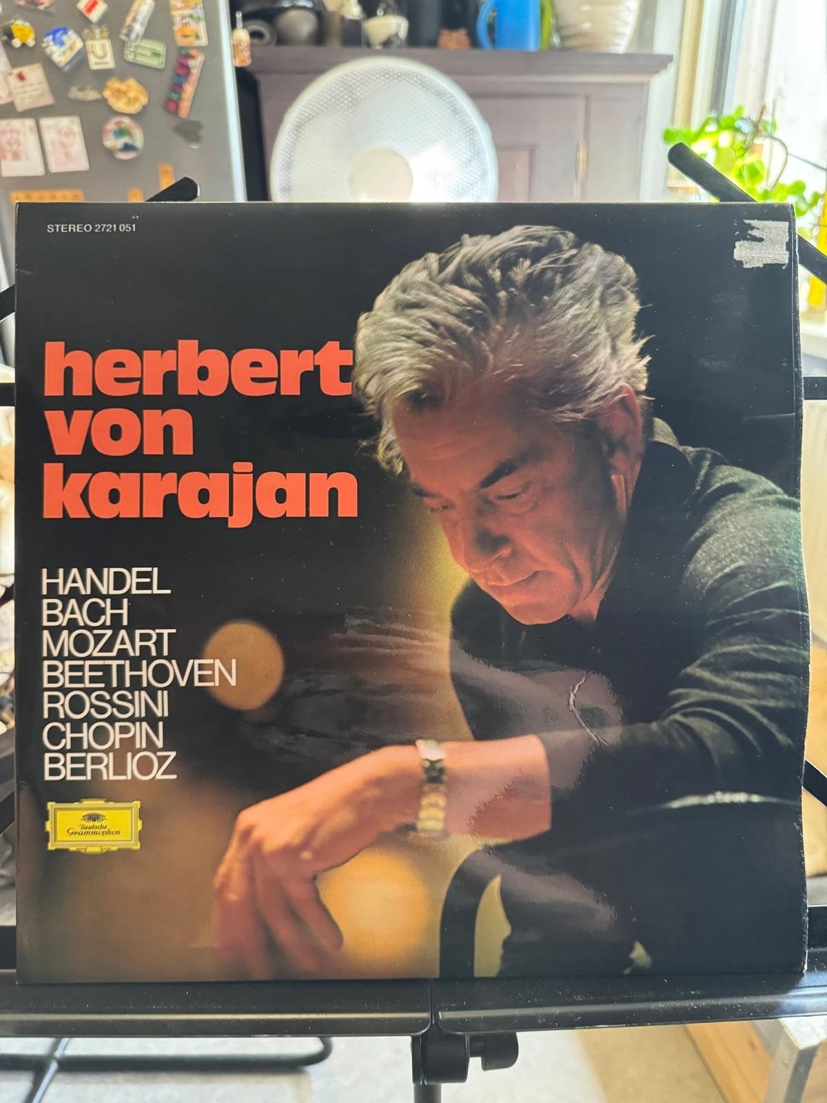 Herbert von Karajan - The Berlin Philharmonic Orchestra LP, Cd's en Dvd's, Gebruikt, Ophalen of Verzenden, Romantiek, 12 inch