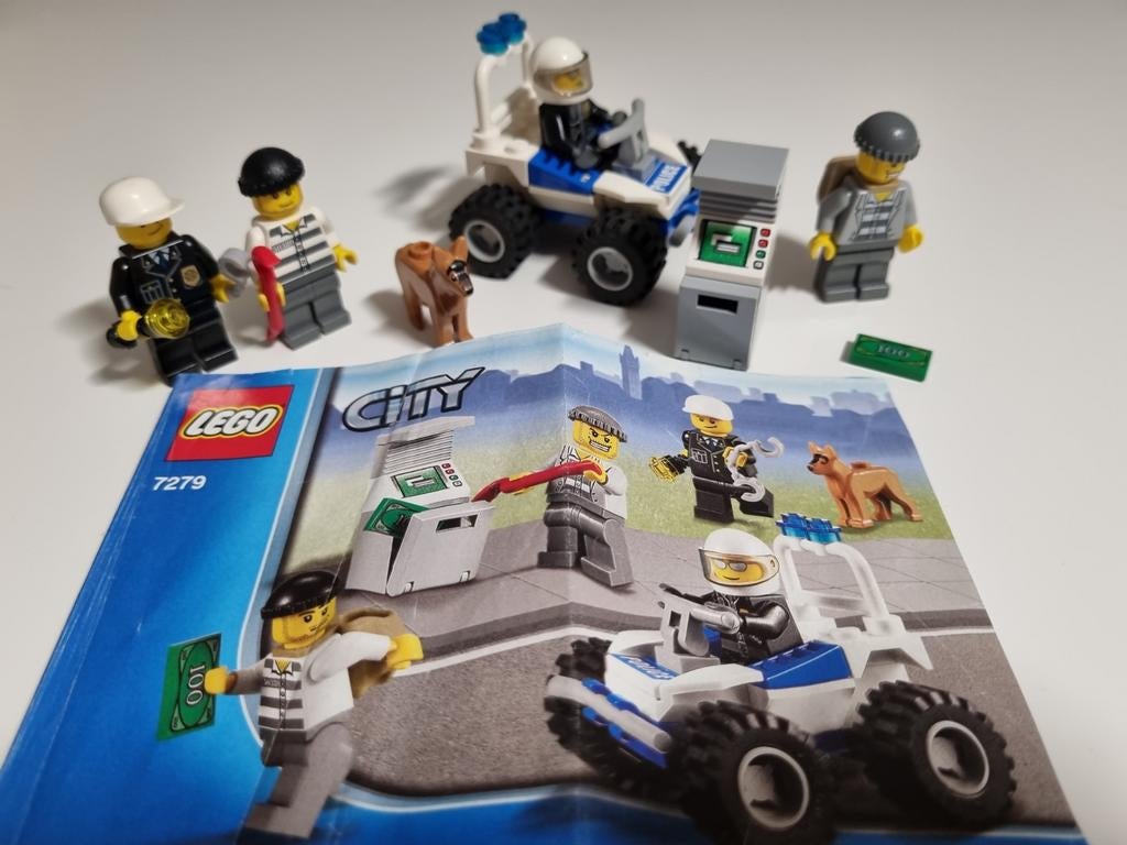 Lego City 7279 Overval ATM, Kinderen en Baby's, Speelgoed | Duplo en Lego, Ophalen of Verzenden, Zo goed als nieuw
