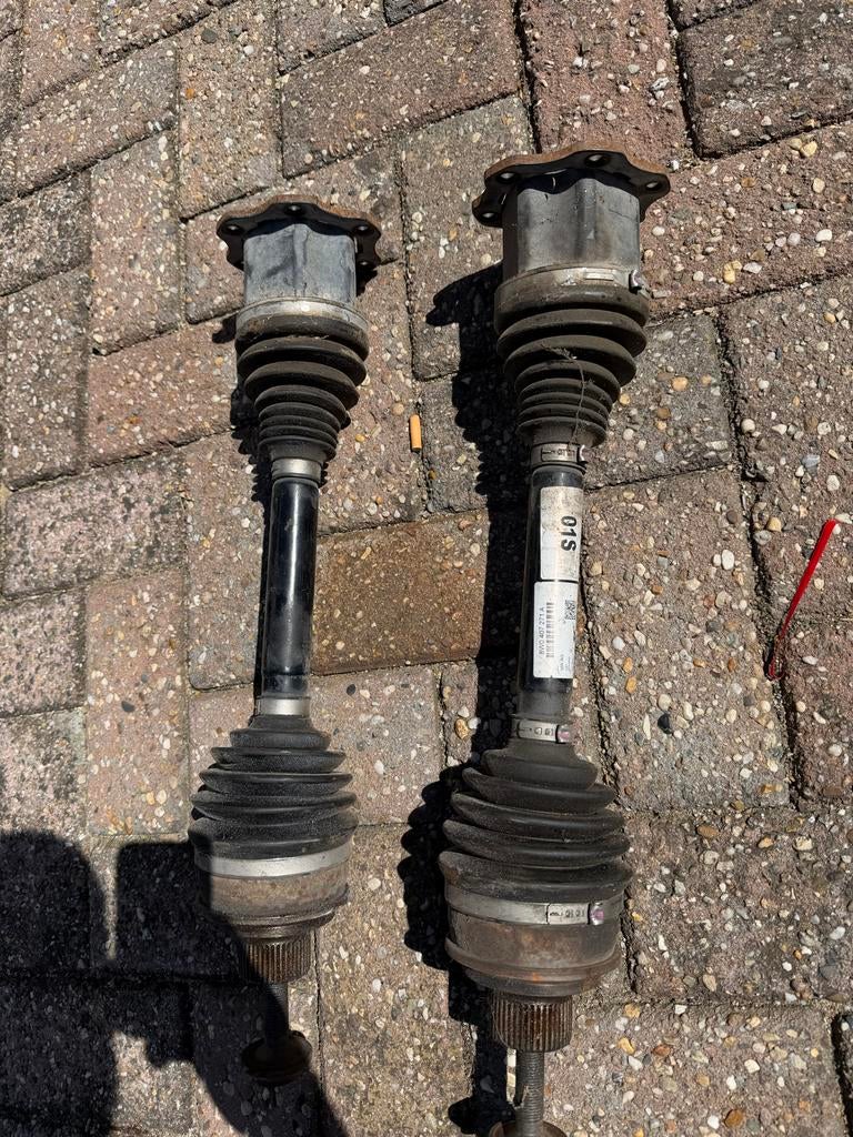 Set aandrijfassen audi a4 8W0 407 271 A, Auto-onderdelen, Ophalen of Verzenden, Gebruikt, Audi
