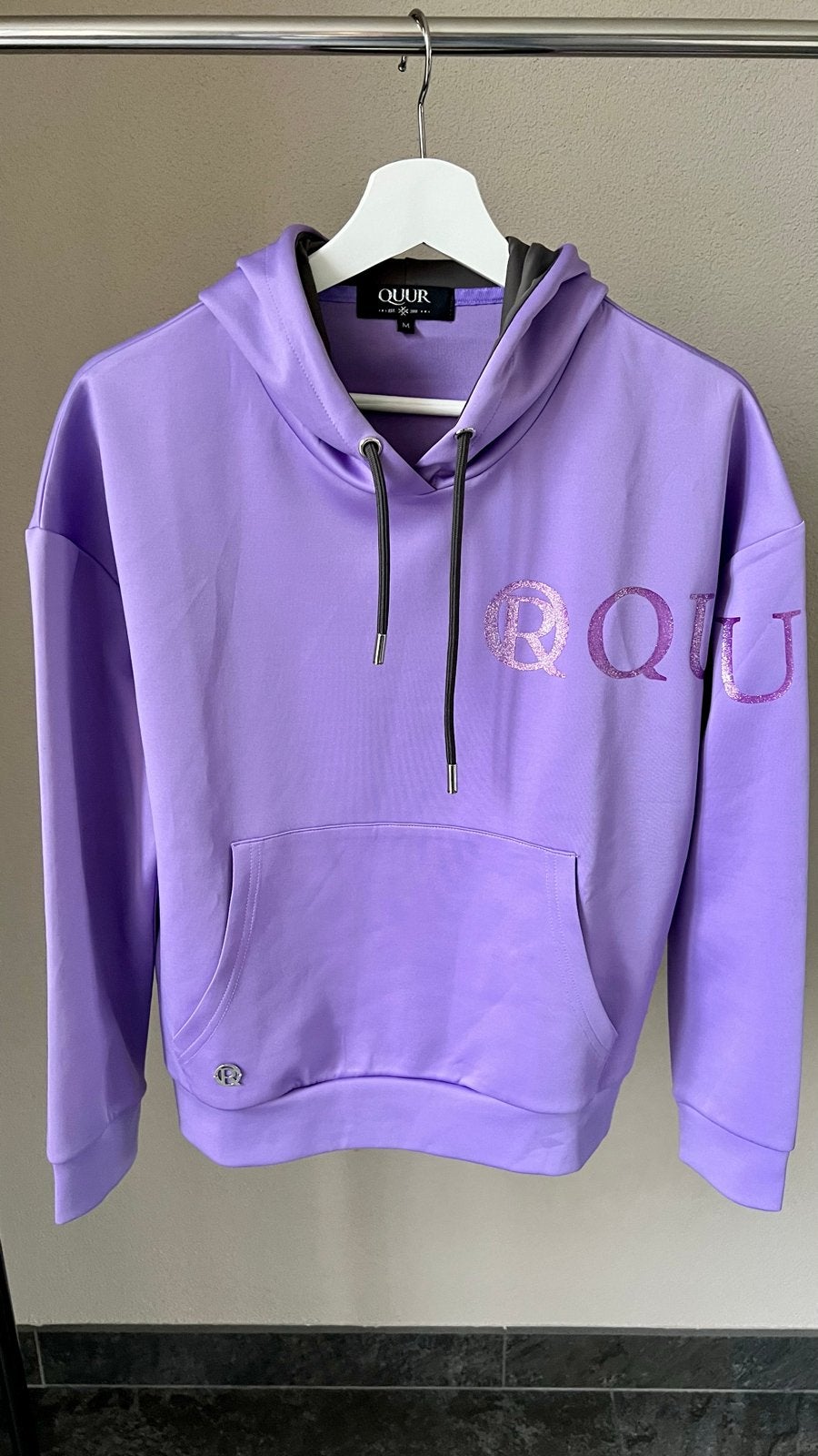 Quur hoodie maat M, zo goed als nieuw, Dressuur, Paars, Ophalen of Verzenden, Zo goed als nieuw