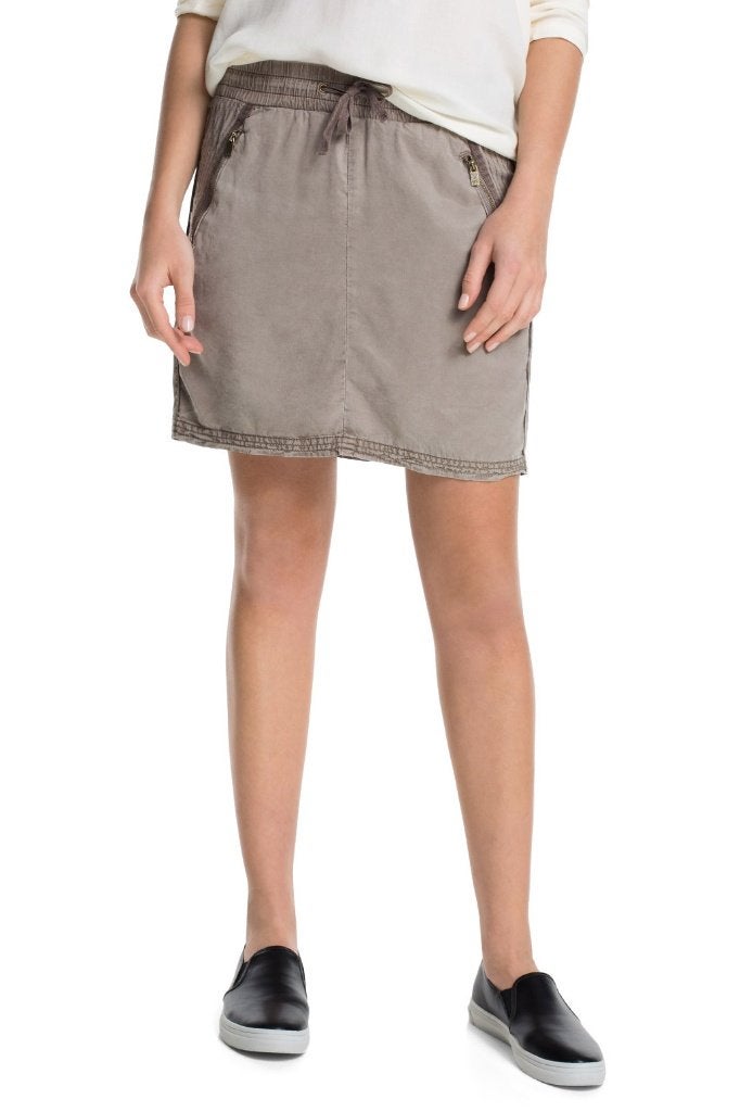 Esprit taupe zomer rok in boho stijl maat 36, Nieuw, Ophalen of Verzenden, Maat 36 (S), Grijs