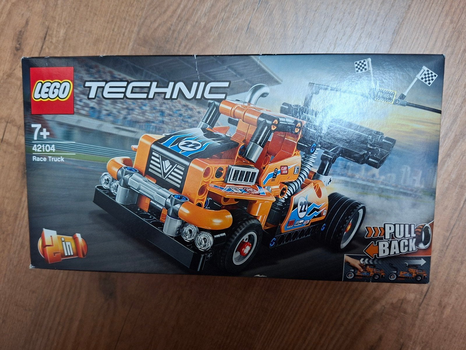 LEGO Technic 42104 Race Truck, Lego, Ophalen of Verzenden, Zo goed als nieuw, Technic