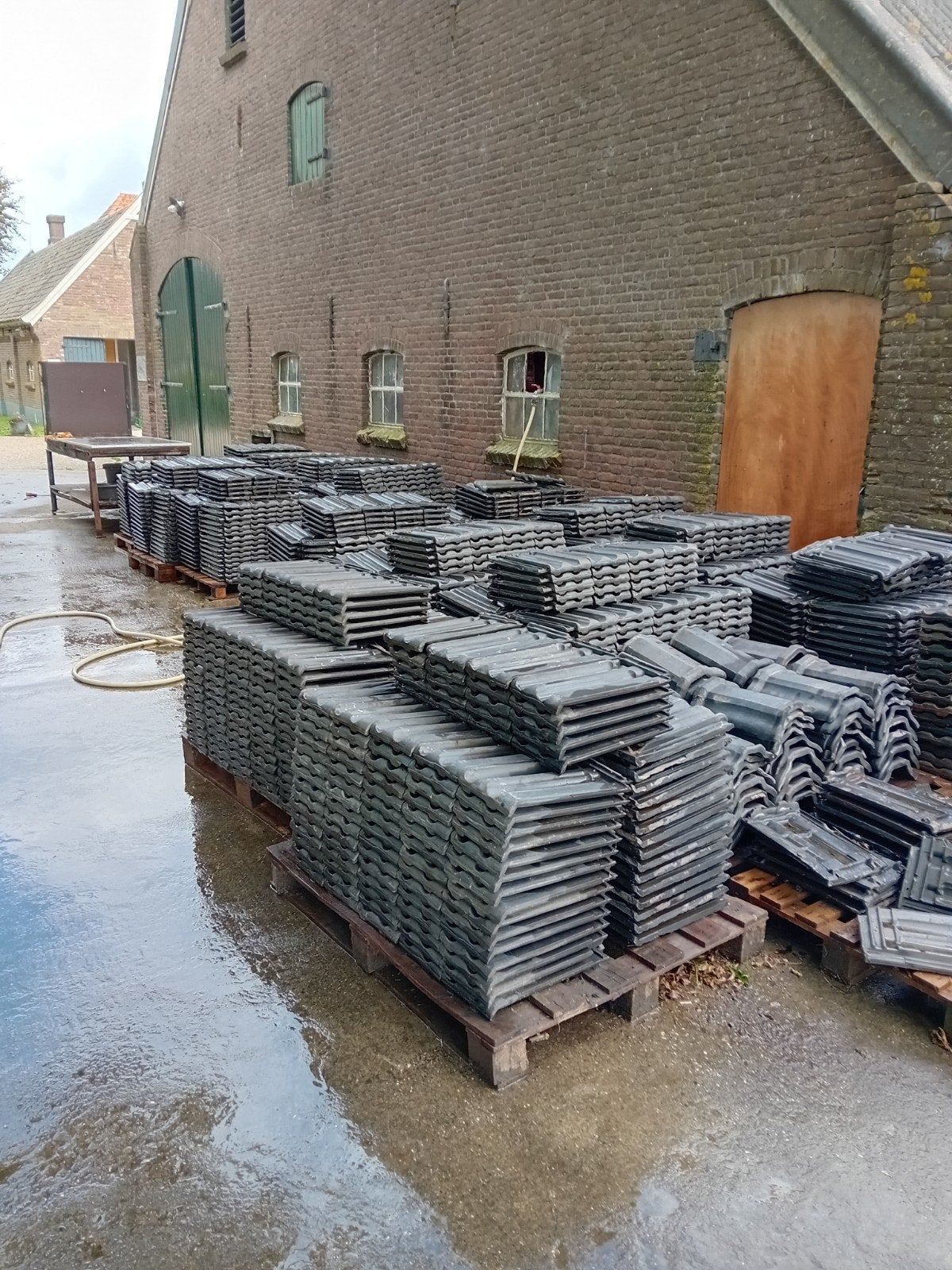 Tiglia dakpannen - Gebruikt, goede staat, Ophalen, Gebruikt, Steen of Klei, 15 m² of meer