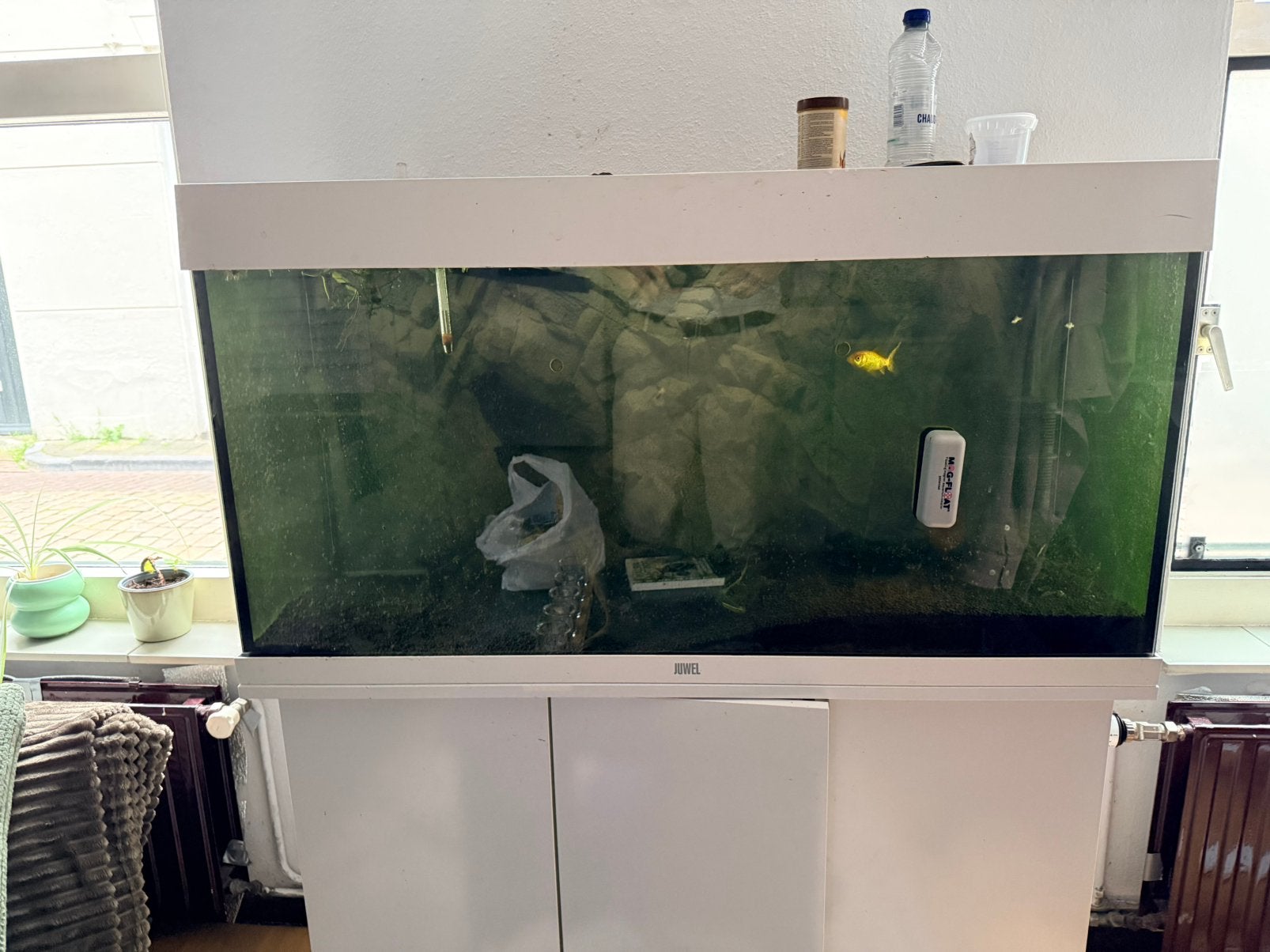 Mooie witte juwel rio 180 aquarium, Ophalen, Zo goed als nieuw, Leeg aquarium