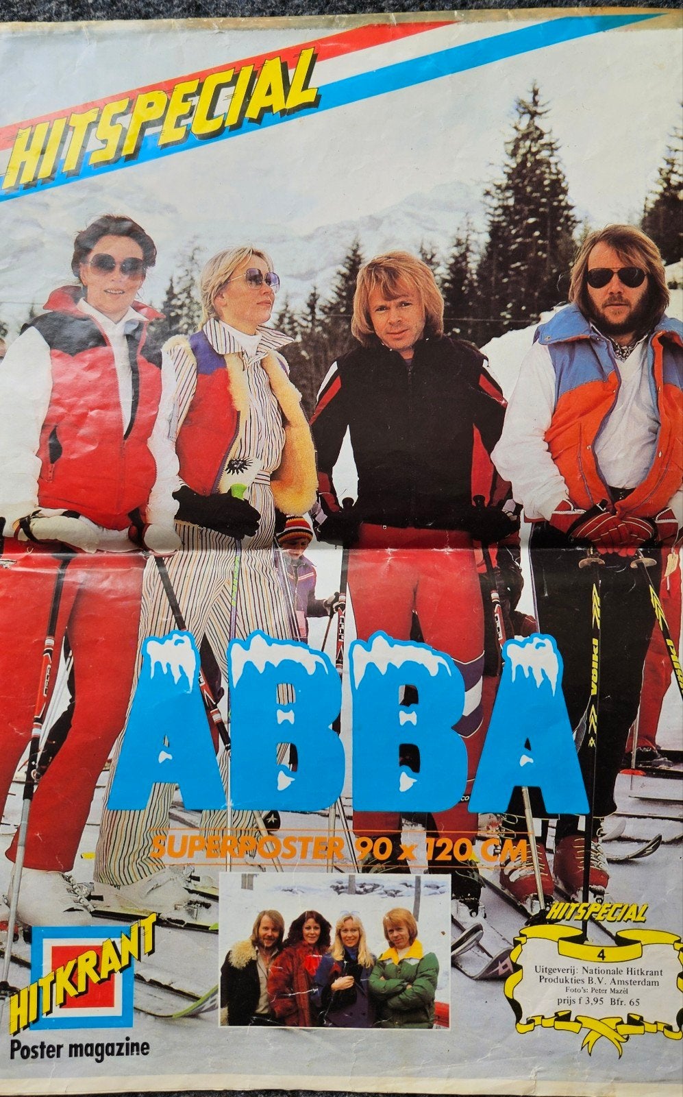 Abba Hitspecial groot formaat, Verzamelen, Ophalen of Verzenden, Gebruikt, Boek, Tijdschrift of Artikel