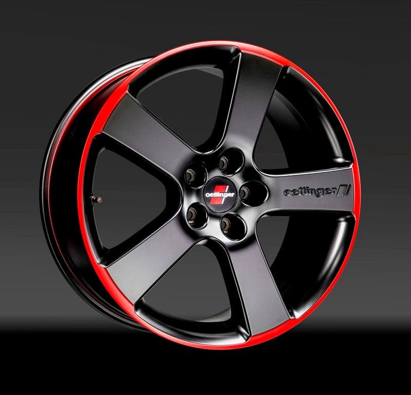 Oettinger RXX Redline velgen 19 inch - 5x112 VAG zgan, Gebruikt, Banden en Velgen, 235 mm, Personenwagen