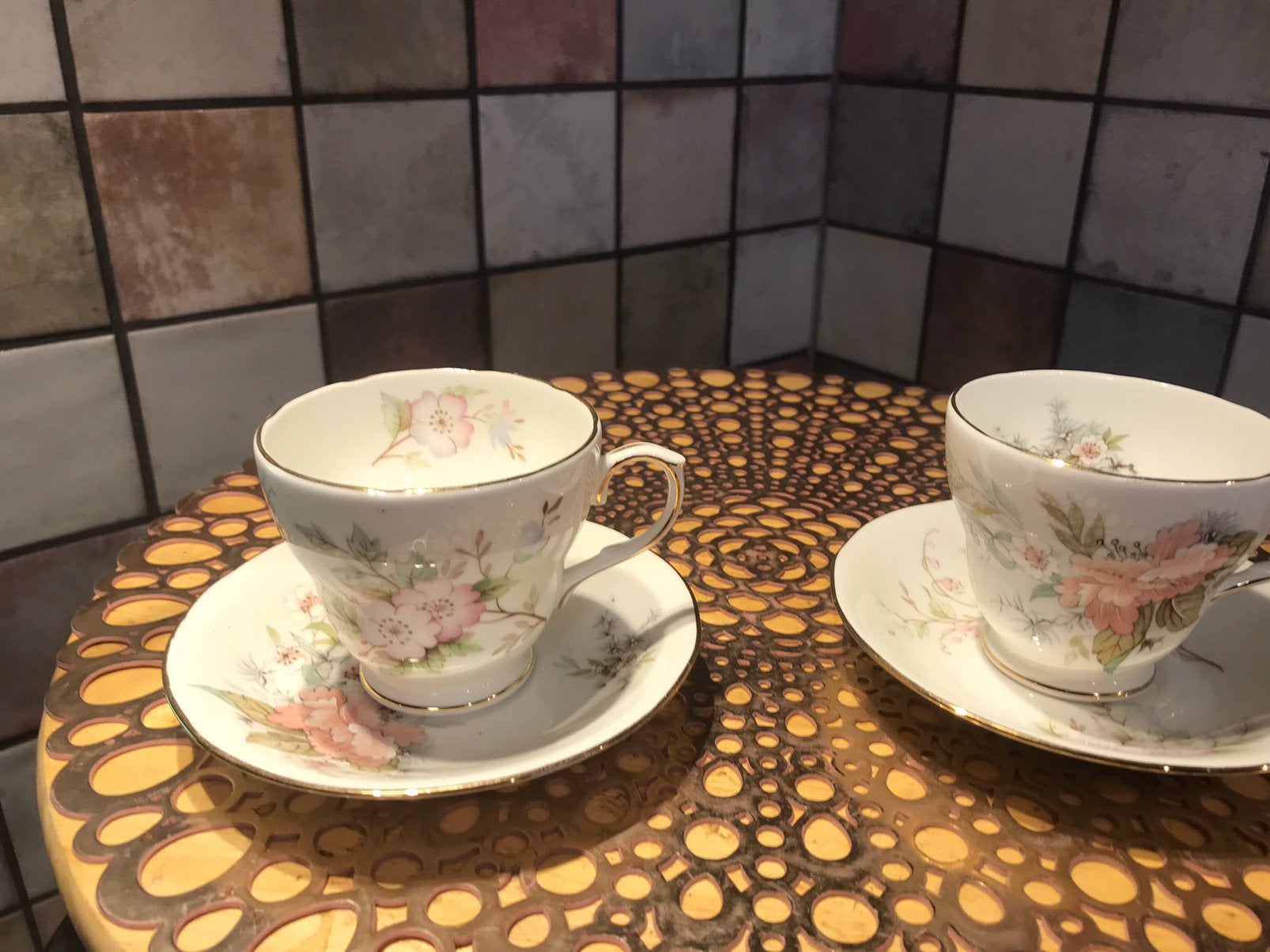 Winchester ,Methorne en Nrocade,2 kop en schotel,Bone China, Ophalen of Verzenden