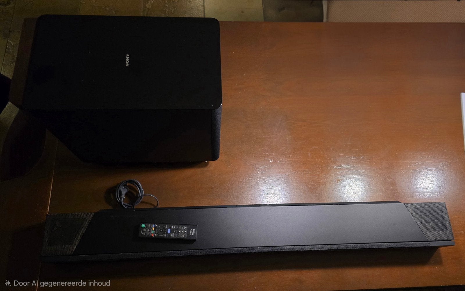 Sony Soundbar HT-ST5000 met subwoofer en afstandsbediening, Audio, Tv en Foto, Soundbars, Ophalen, Bluetooth, Gebruikt