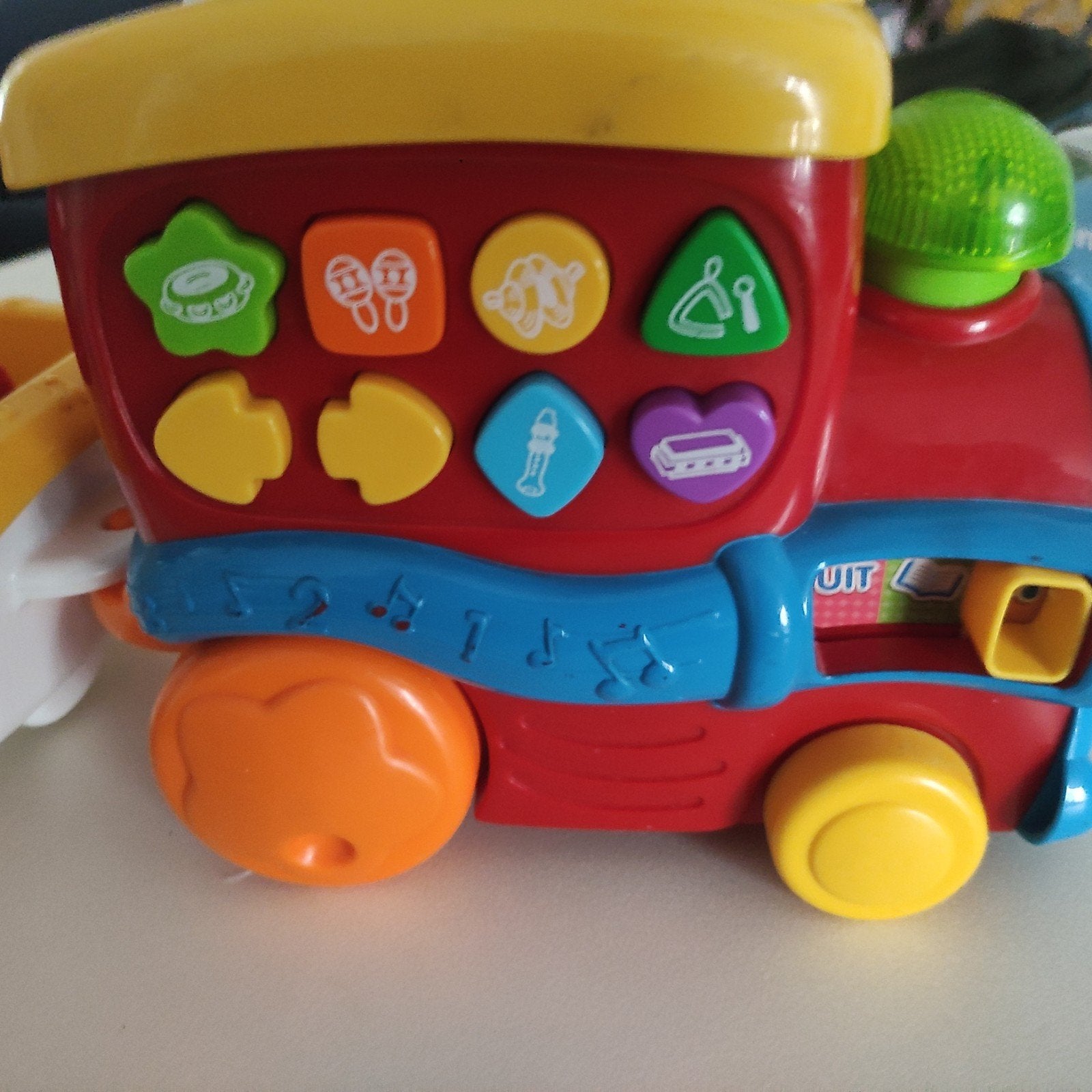 VTech Tjoek Tjoek Leertrein, Ophalen of Verzenden, Zo goed als nieuw