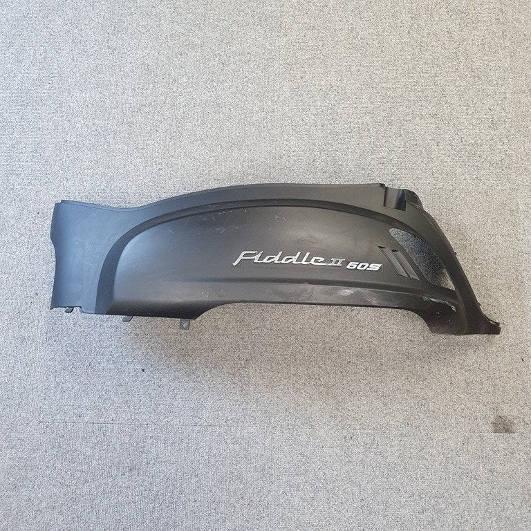 Achter kap links Sym Fiddle 2 II zijkap achterkap matzwart, Ophalen of Verzenden, Gebruikt, Kap, SYM