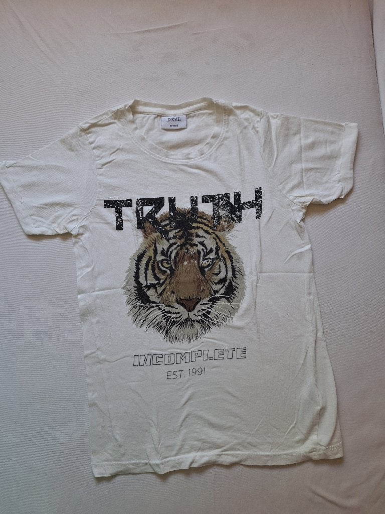T-shirt met tingerkop 152, Ophalen of Verzenden, Gebruikt, Meisje, Shirt of Longsleeve