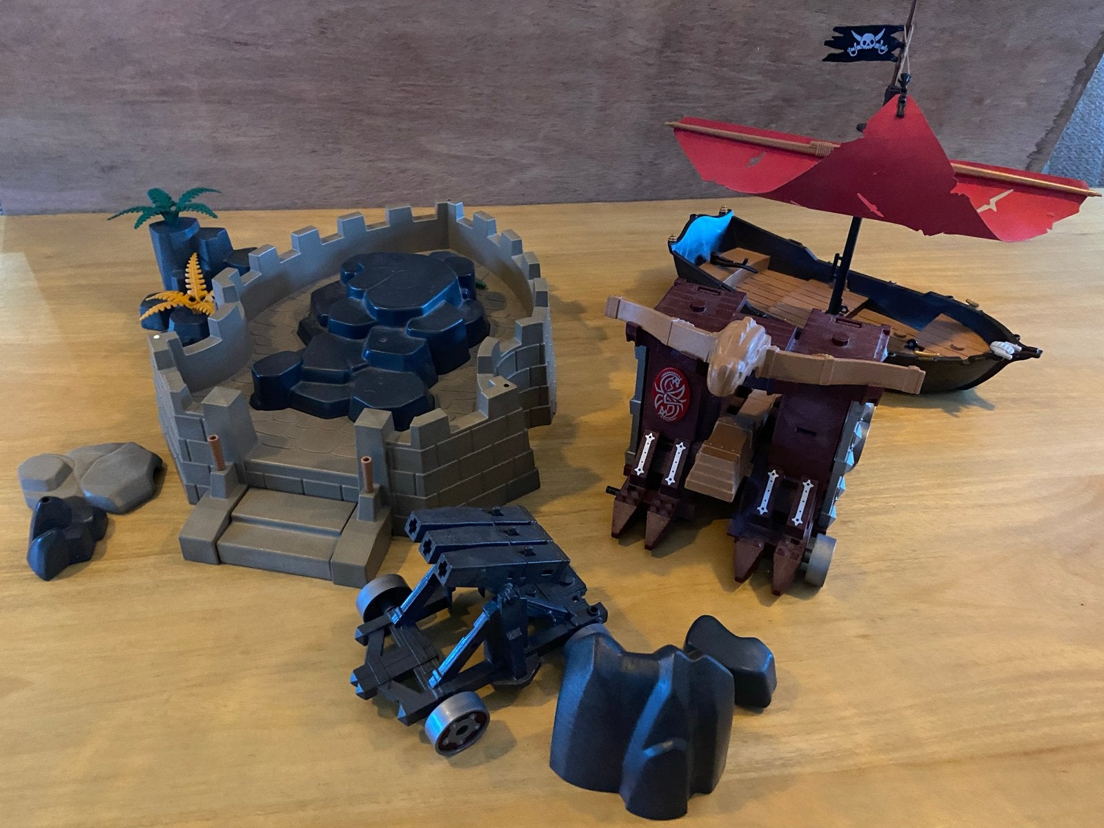 Grote Playmobil collectie: piraten, ridders, dinosaurussen, Ophalen, Gebruikt, Jongen of Meisje