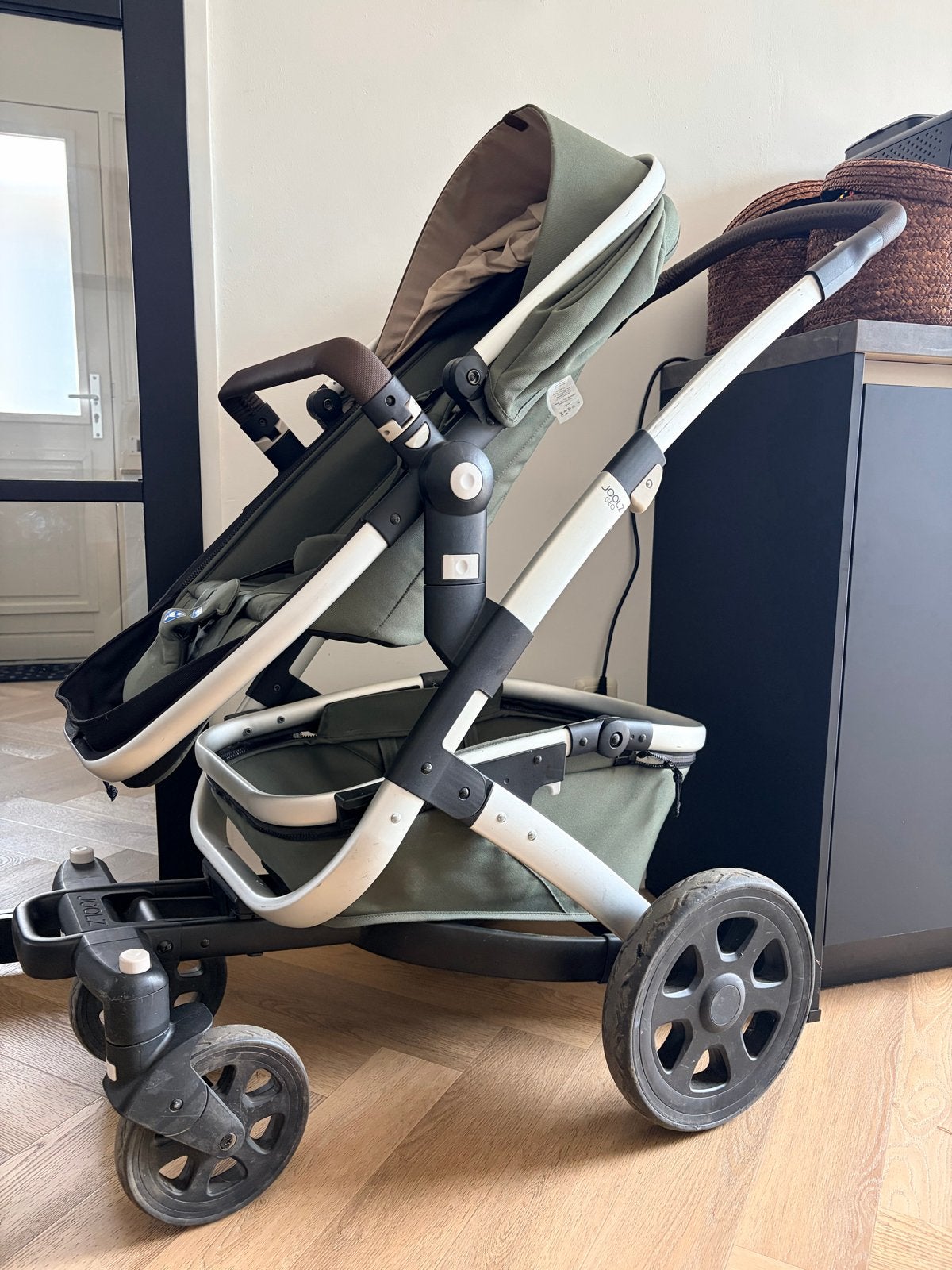 Joolz Geo 2 kinderwagen met winter voetenzak, Gebruikt, Duowagen, Combiwagen, Ophalen