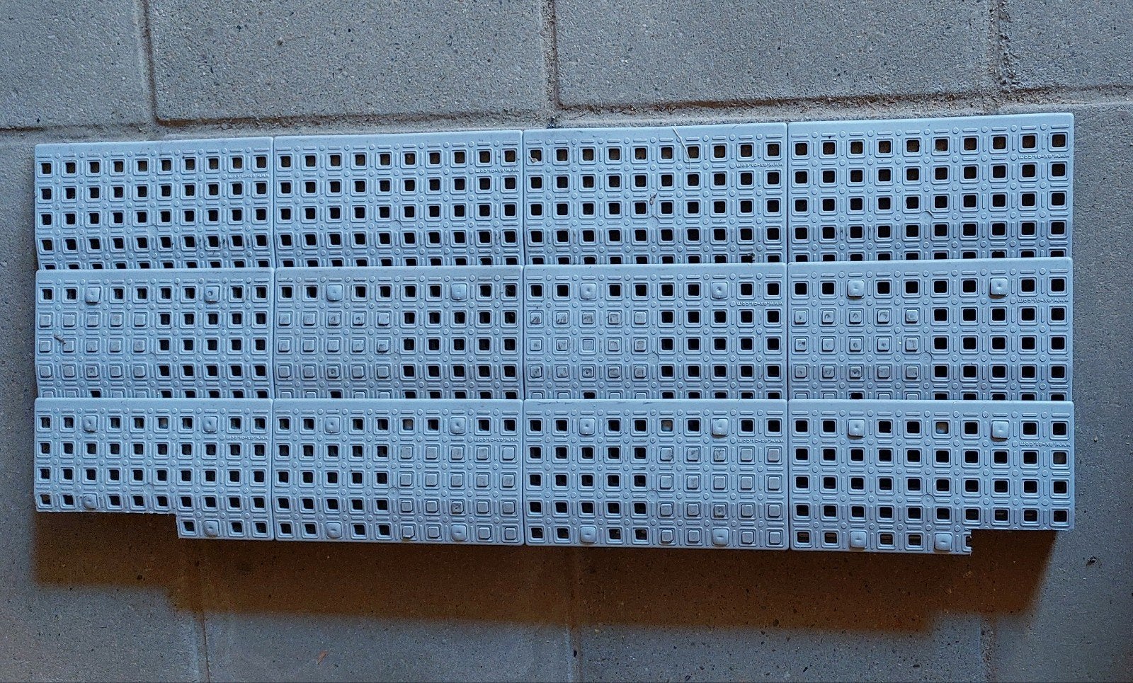 modulaire kunststof drempels, Ophalen of Verzenden, Gebruikt