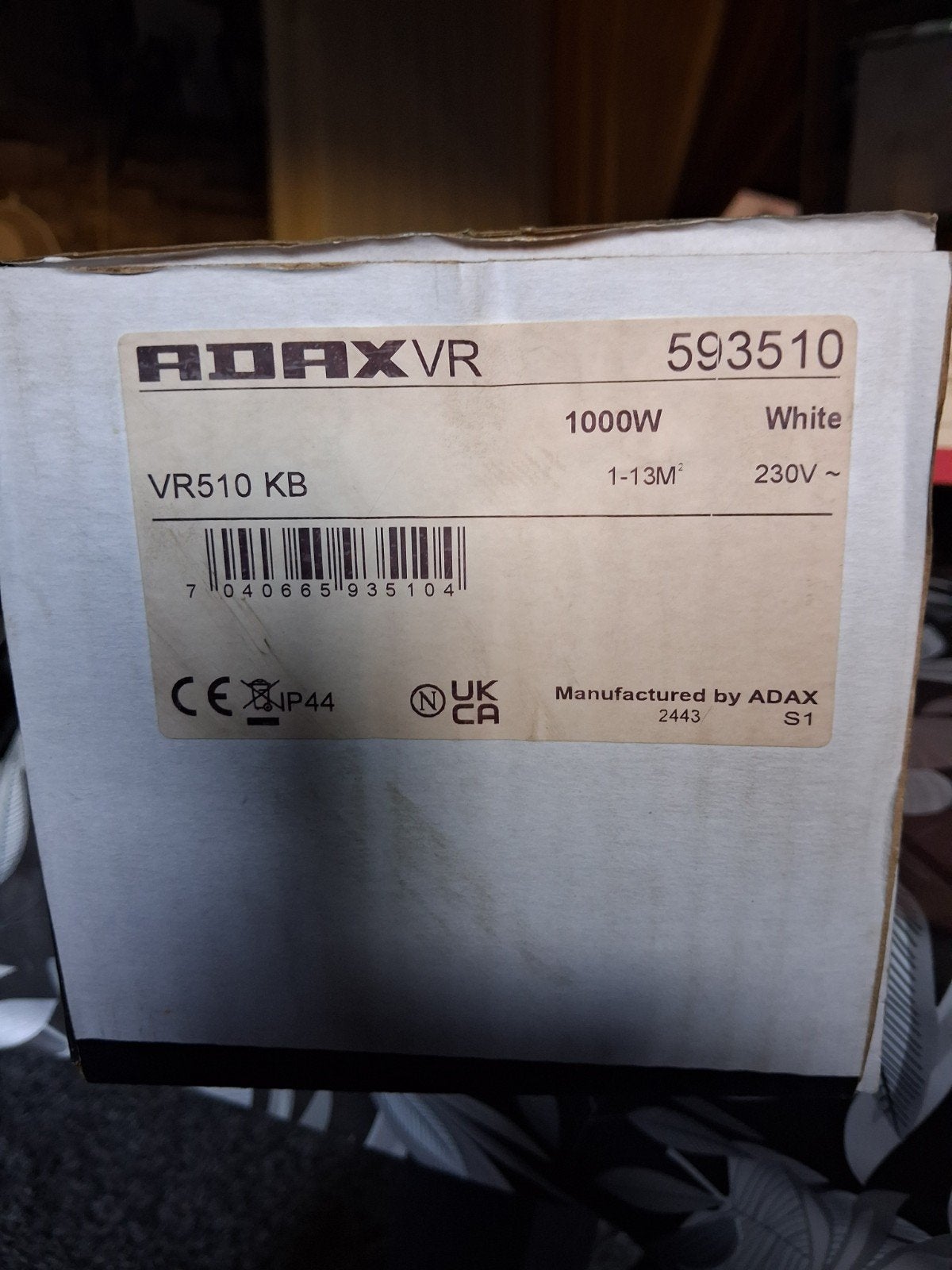 Glamox Professional Infrarood Heater 1000W, Ophalen, Overige typen, Nieuw, 60 tot 150 cm
