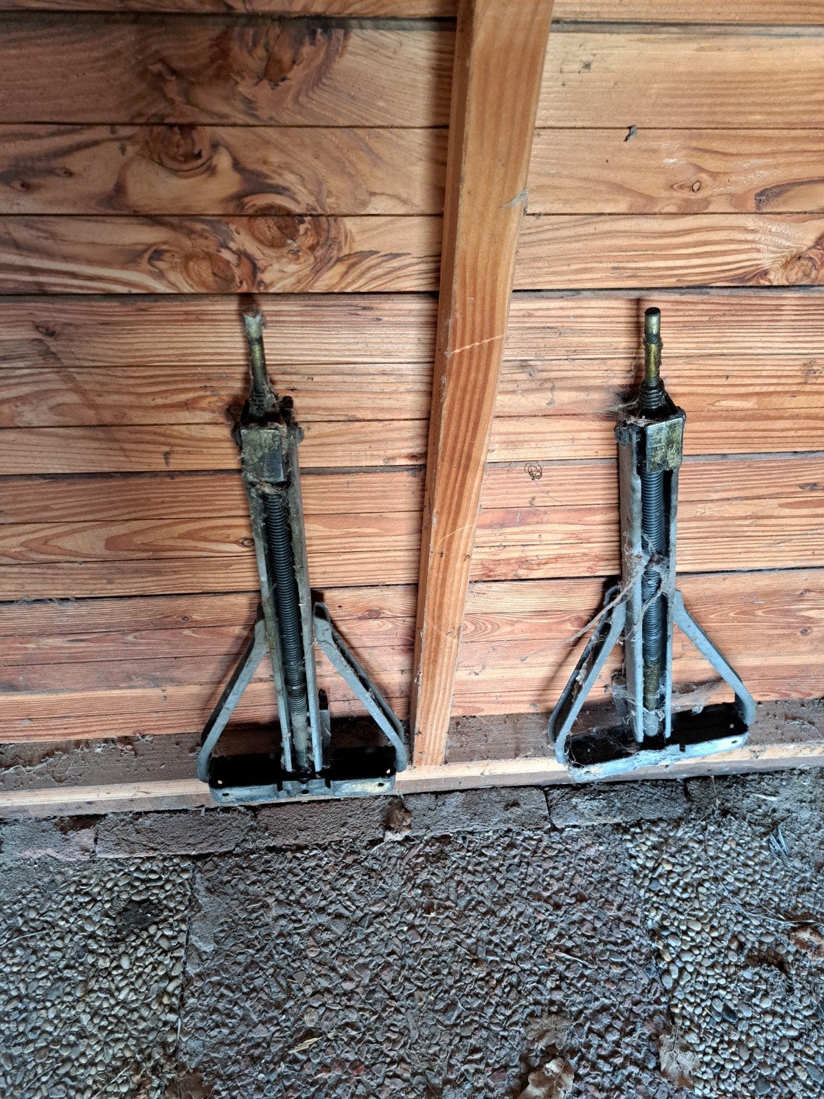 Alko caravansteunen (4 stuks), Caravans en Kamperen, Ophalen of Verzenden, Gebruikt