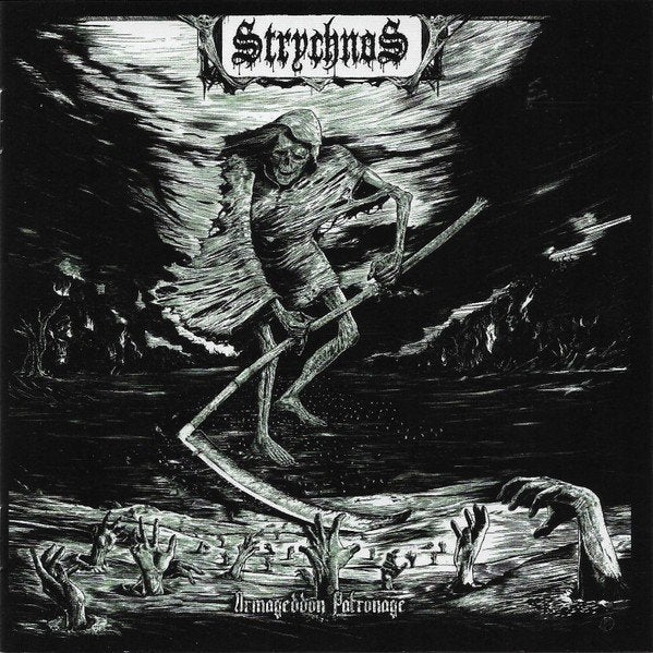 Strychnos ‎– Armageddon Patronage cd  black death  nieuw, Cd's en Dvd's, Cd's | Hardrock en Metal, Ophalen of Verzenden, Death metal