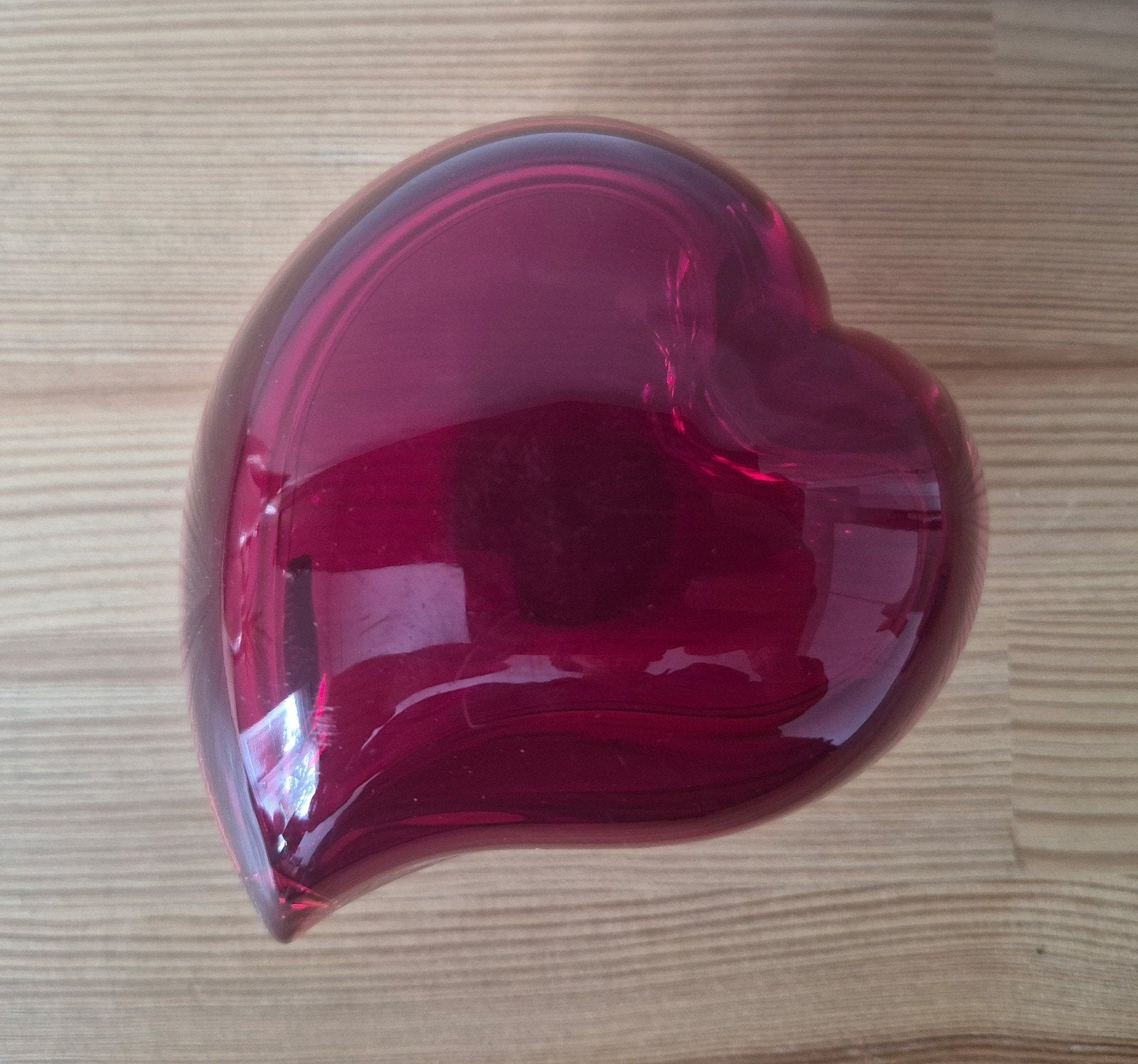 Villeroy & Boch "Amor" Hartvormige Glazen Doos/Schaal, Ophalen of Verzenden