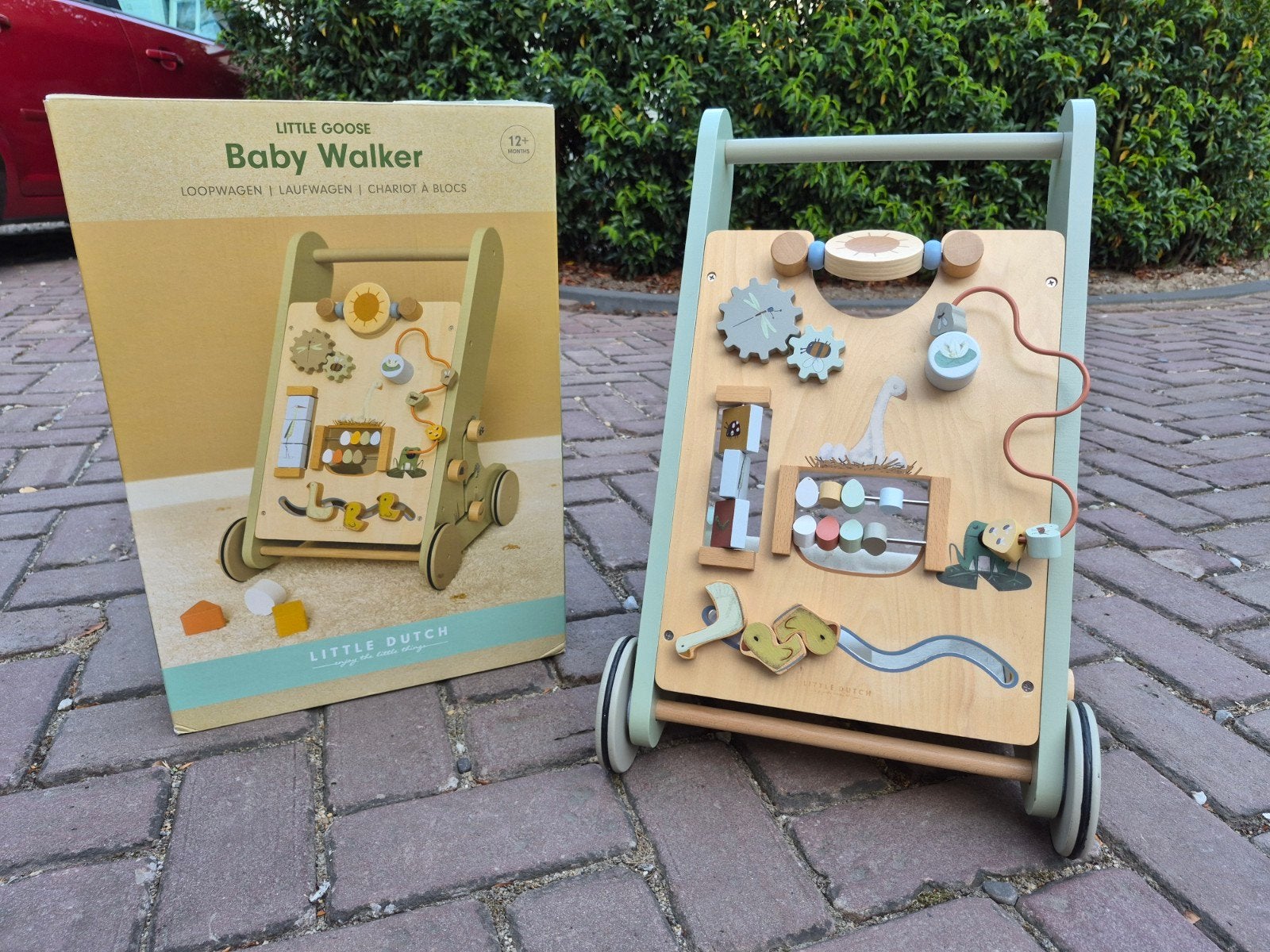 Little Dutch Houten Baby Walker Loopwagen Little Goose, Ophalen of Verzenden
