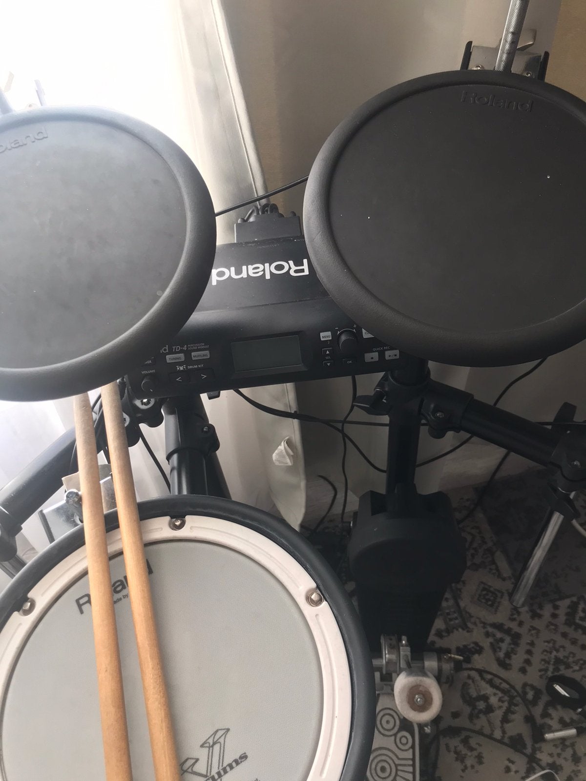 Roland TD 4 module  3 pd8, Muziek en Instrumenten, Drumstellen en Slagwerk, Ophalen of Verzenden, Gebruikt, Roland