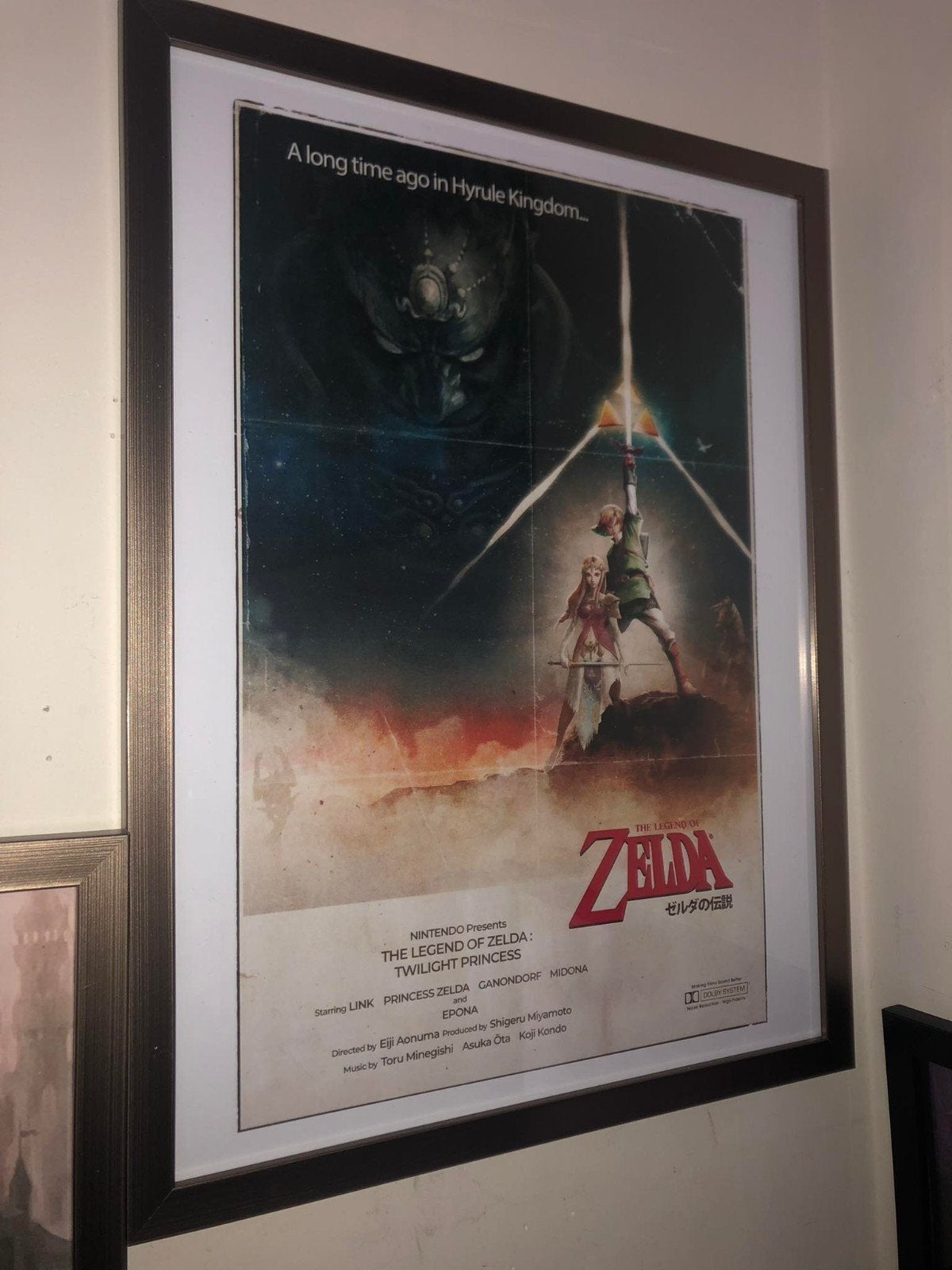 the legend of zelda, Ophalen of Verzenden, Zo goed als nieuw, A1 t/m A3, Film en Tv