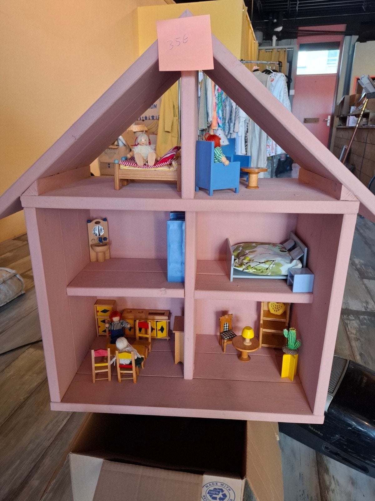 poppenhuis, Ophalen, Gebruikt, Poppenhuis