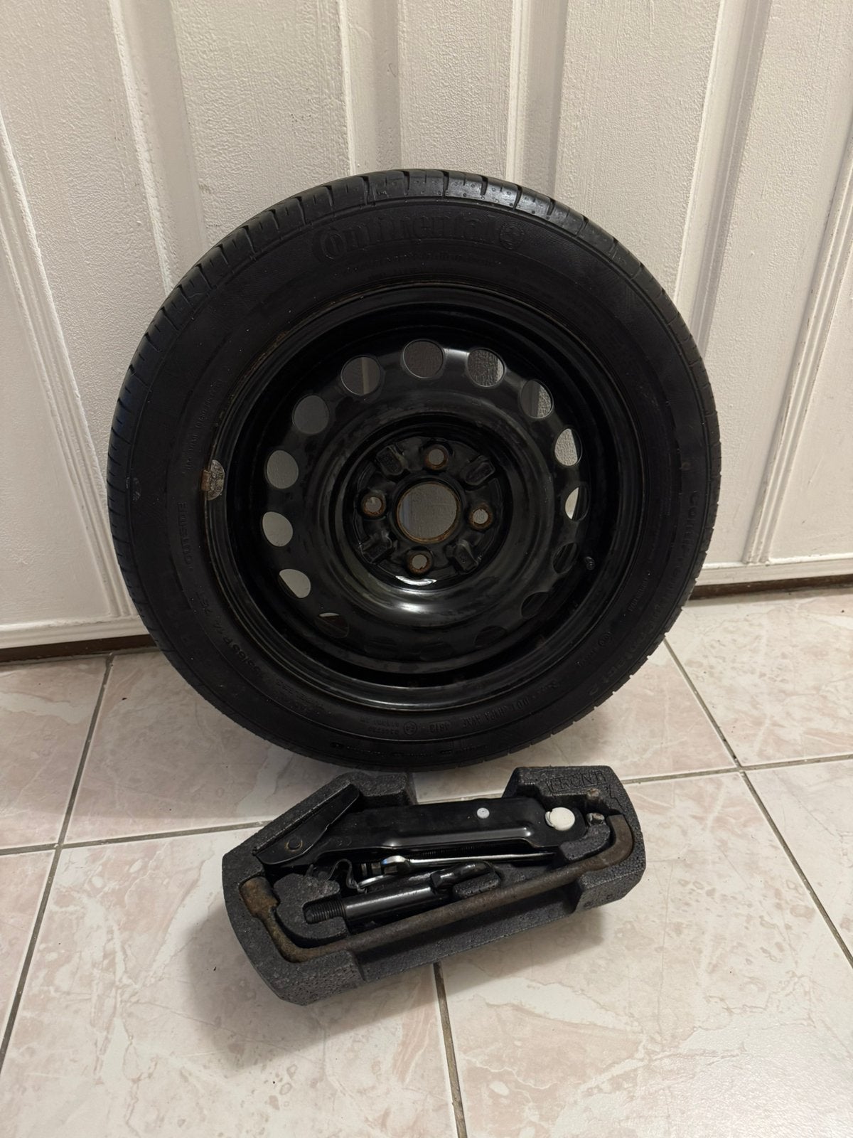 Reservewiel Citroën C1 incl. krik-set, Ophalen, Citroën