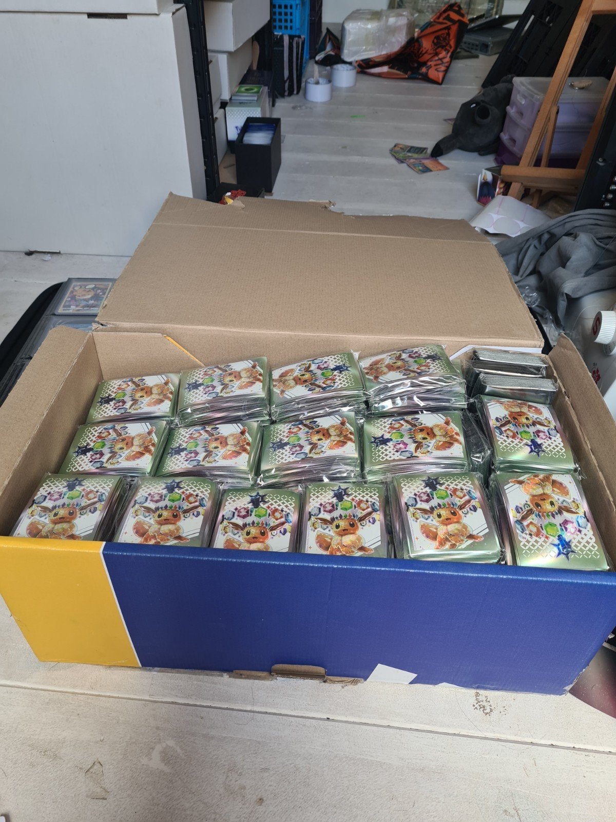 Pokémon Sleeves Prismatic Evolutions 141 stuks, Ophalen of Verzenden