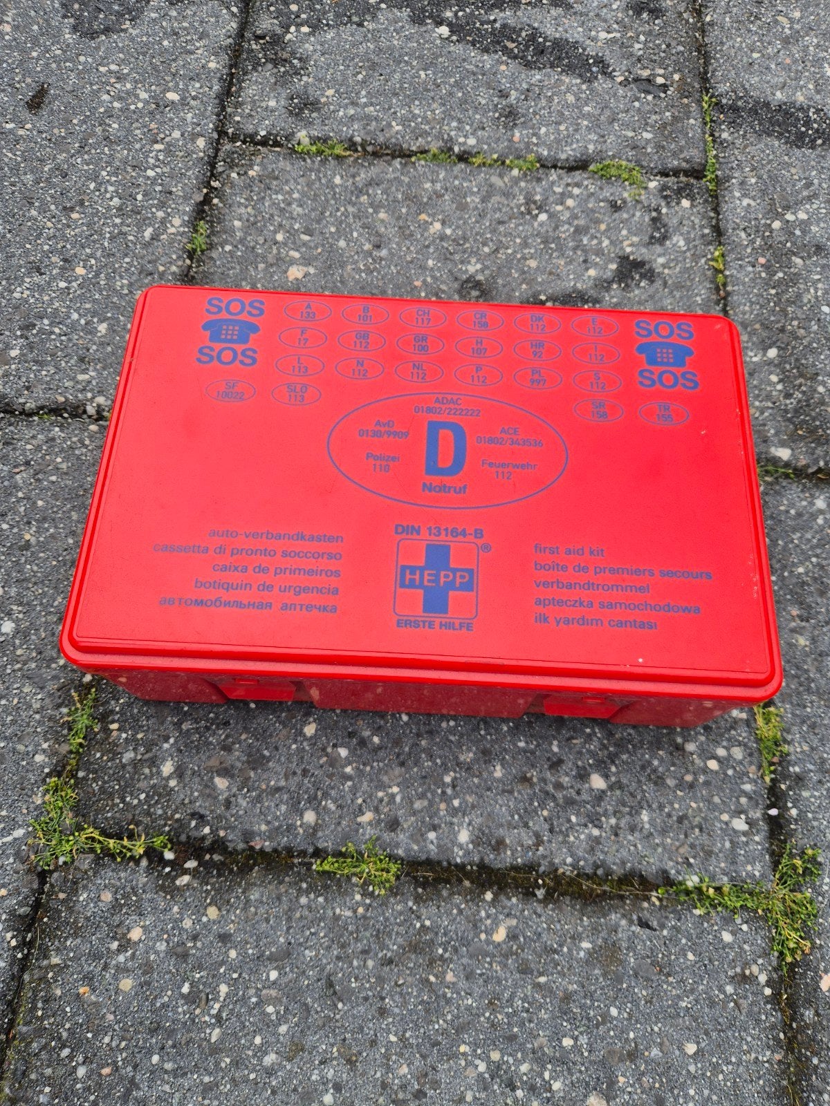Verbandtrommel Golf 2 - Origineel EHBO-set, Ophalen
