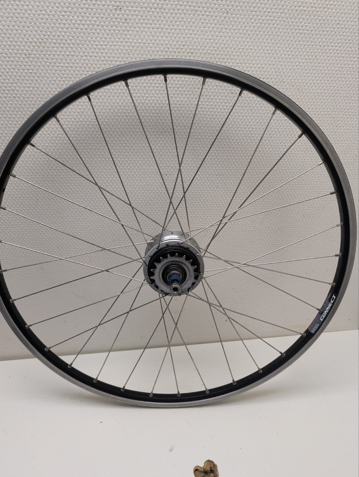 Shimano Alfine 8 achterwiel zwart 28", Fietsen en Brommers, Fietsonderdelen, Wiel, Elektrische fiets, Ophalen of Verzenden, Zo goed als nieuw
