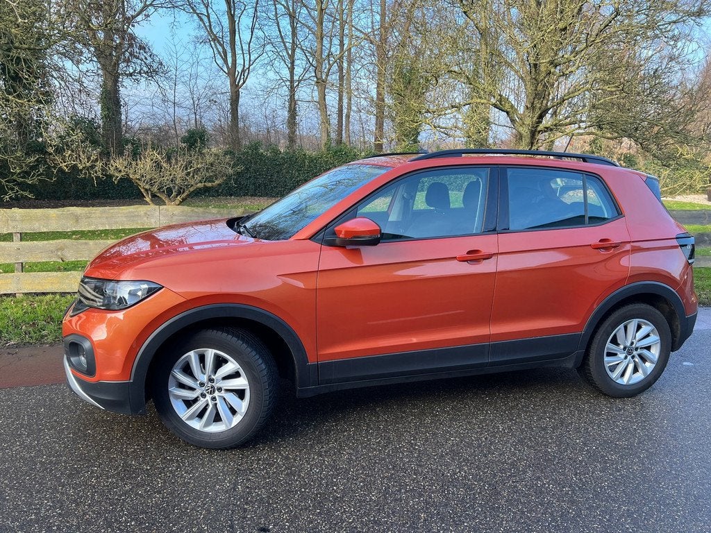 Volkswagen T-Cross 1.0 TSI Life Navi Trekhaak Automaat Cruis, Auto's, Volkswagen, Gebruikt, Overige kleuren, Origineel Nederlands