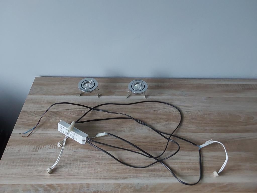Inbouwspots | spotjes | Massive | halogeen | plafondlamp, Gebruikt, Metaal of Aluminium, Ophalen of Verzenden, Inbouw